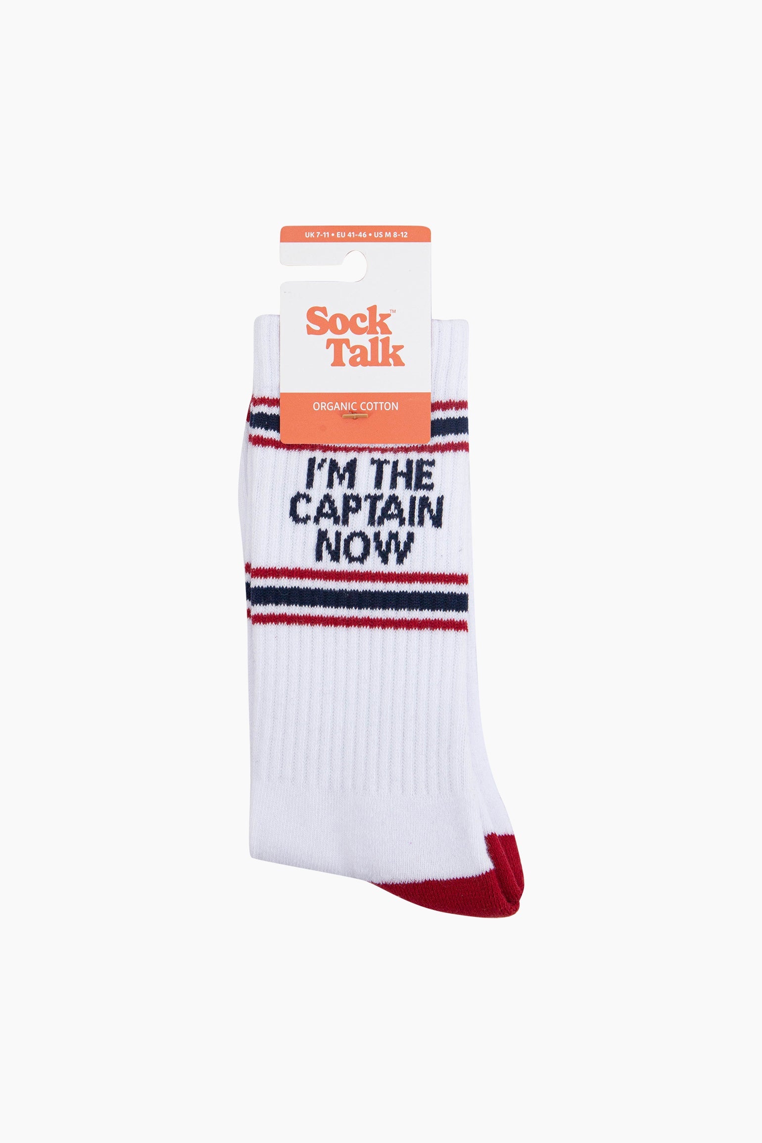 Captain-Organic-Cotton-Sports-Socks-in-White-In-Packaging