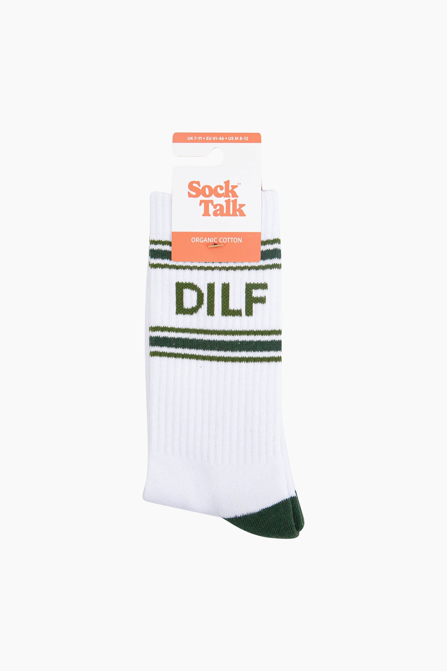 DILF-Organic-Cotton-Sports-Socks-in-White-In-Packaging