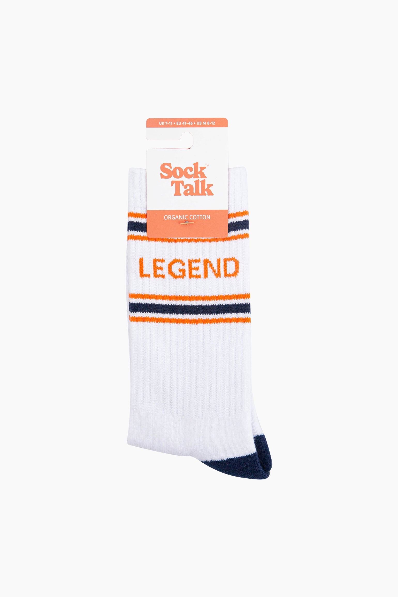 Legend-Organic-Cotton-Sports-Socks-in-White-In-Packaging