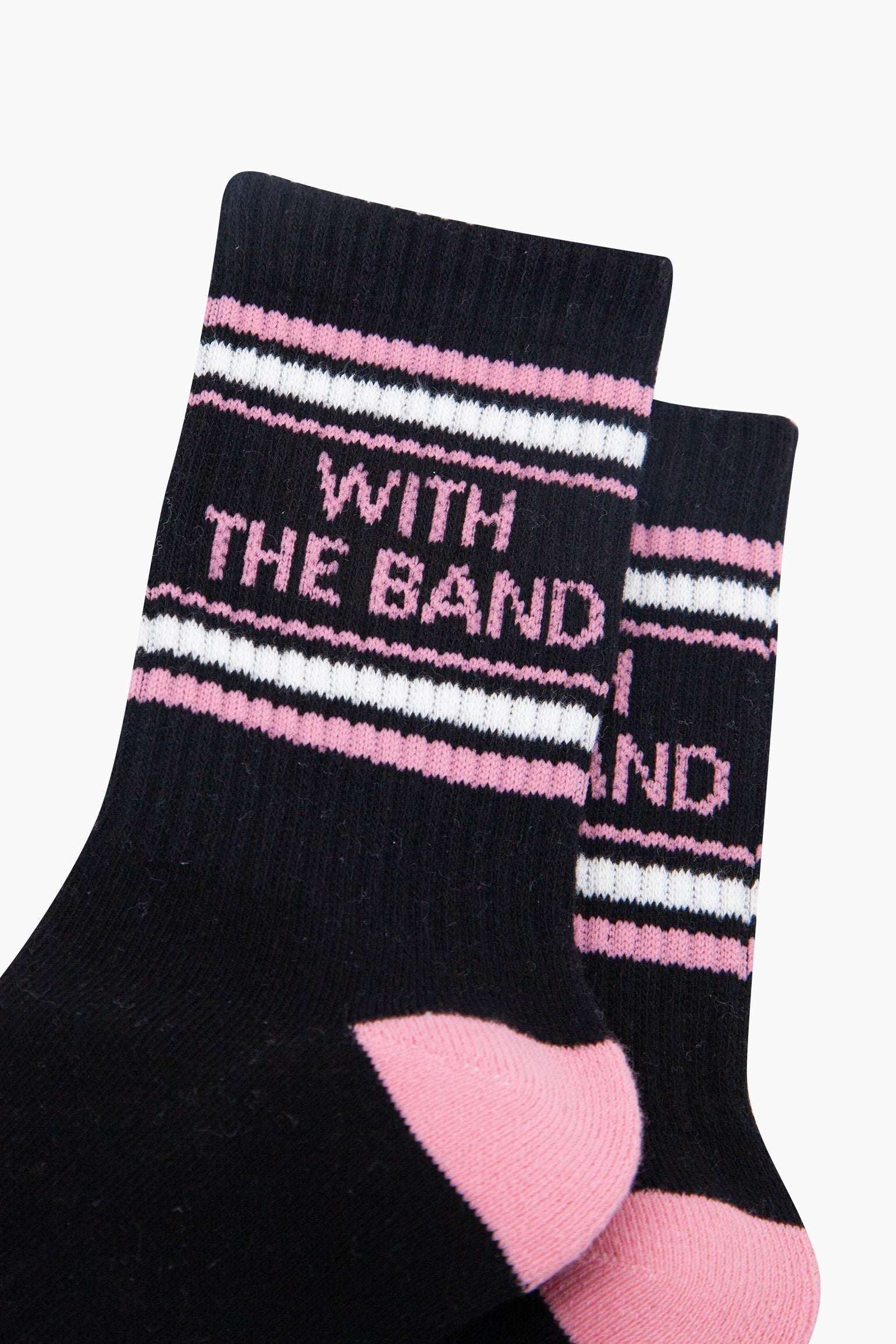 With-The-Band-Organic-Cotton-Sports-Socks-in-Black-close-up