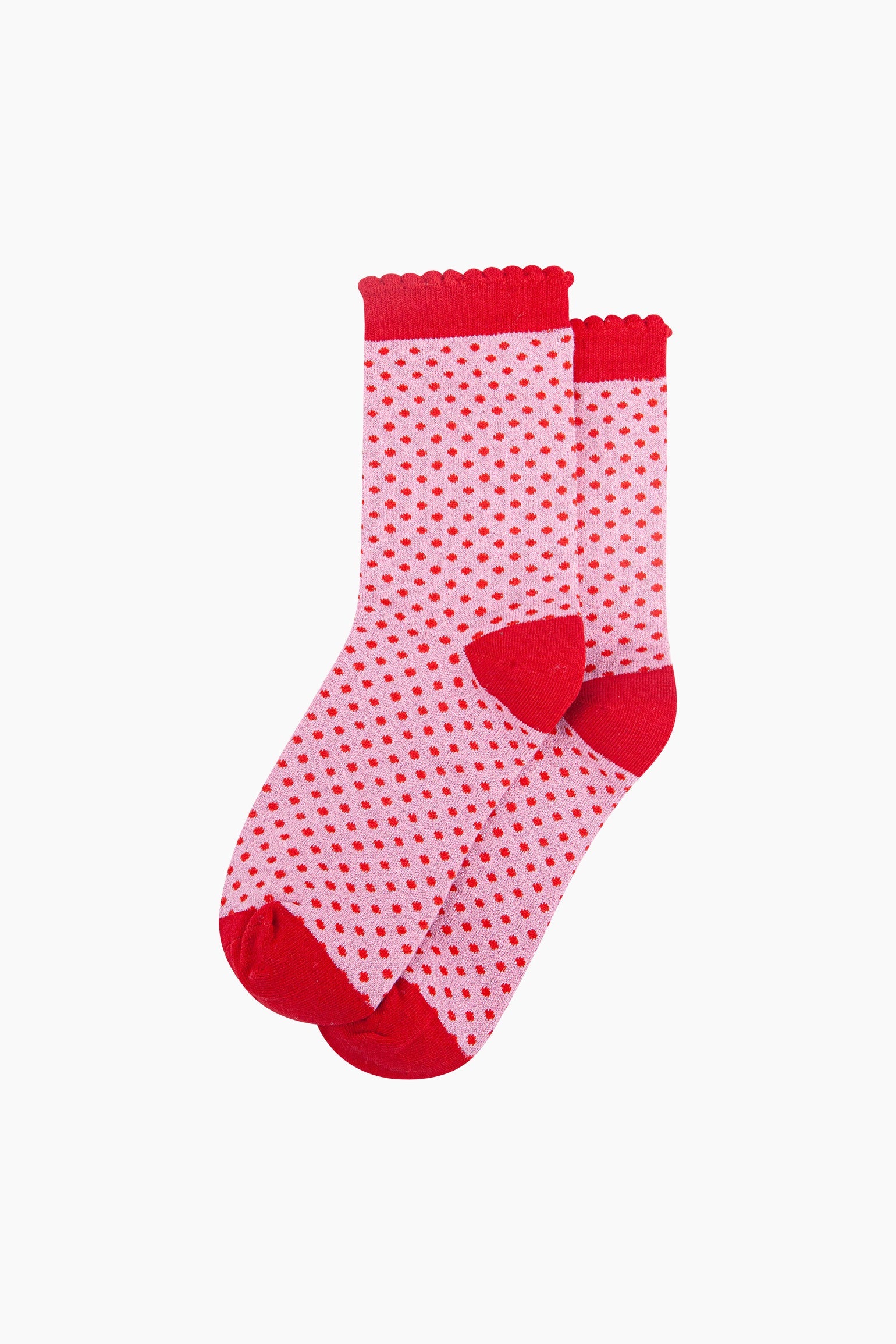 Polka-Dots-Combed-Cotton-Glitter-Socks-in-Light-Pink-flat-lay