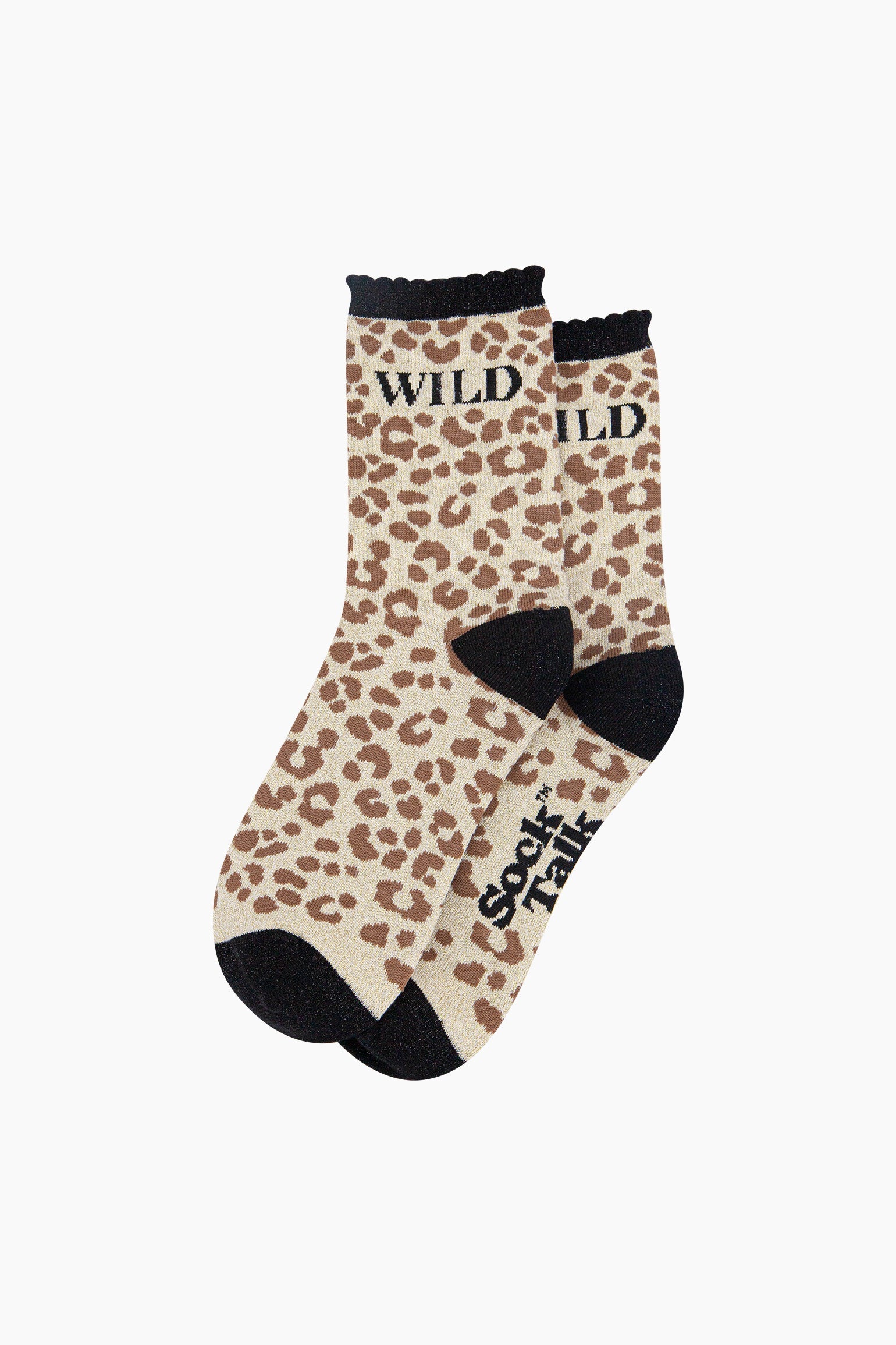 Wild-Leopard-Combed-Cotton-Glitter-Socks-in-Cream-Lying-Flat