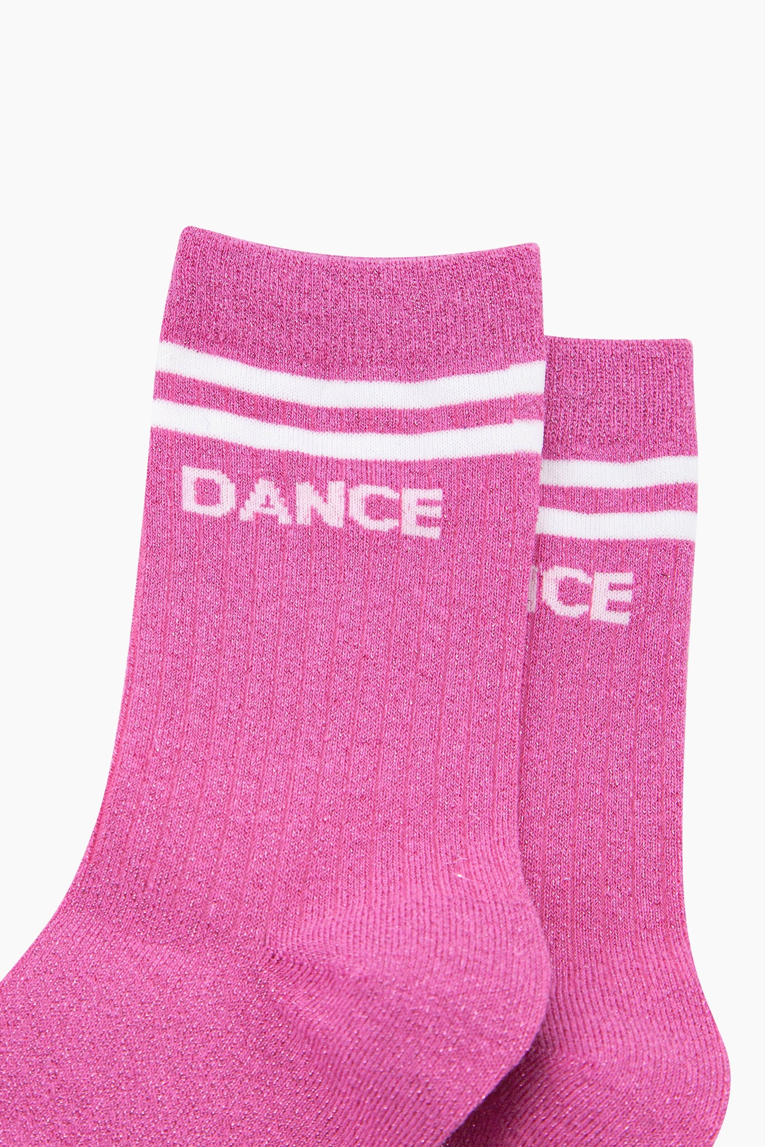 Dance-Combed-Cotton-Glitter-Socks-in-Hot-Pink-close-up