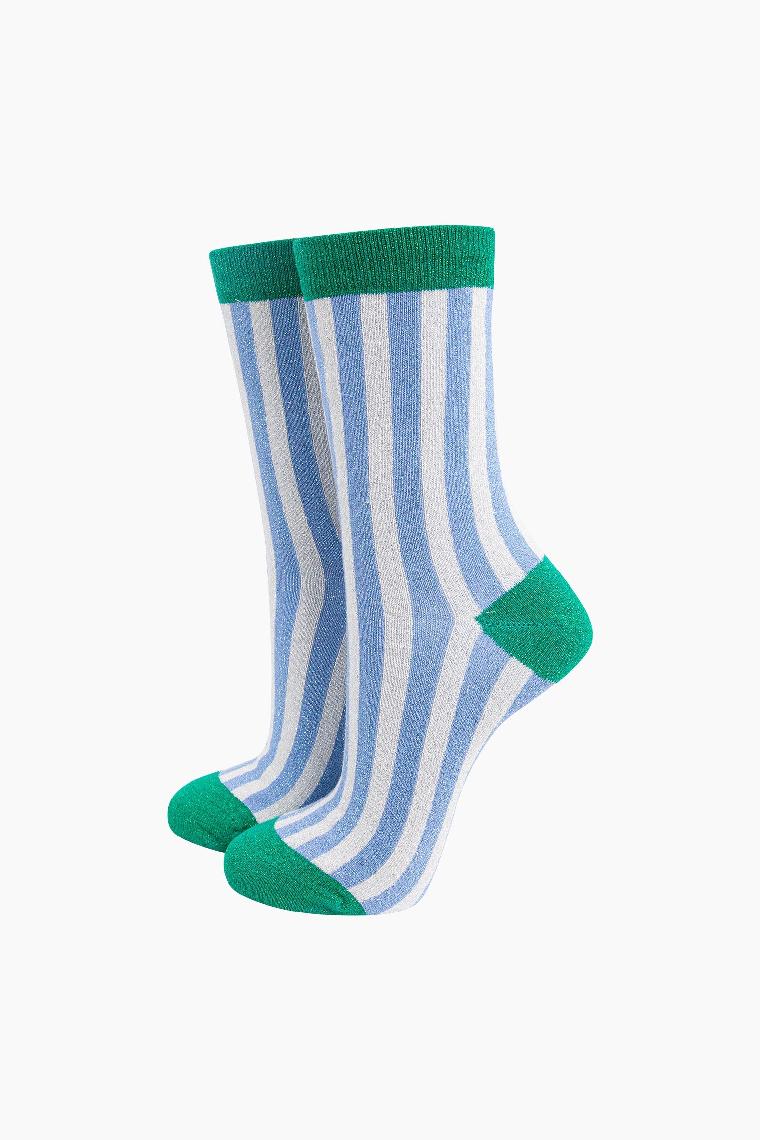 Stripes-Combed-Cotton-Glitter-Socks-in-Blue-Green-mannequin