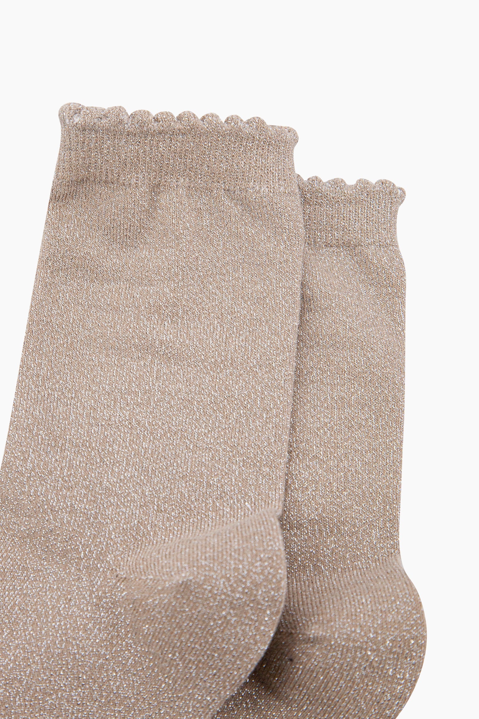 Plain-Combed-Cotton-Glitter-Socks-in-Medium-Beige-Closeup
