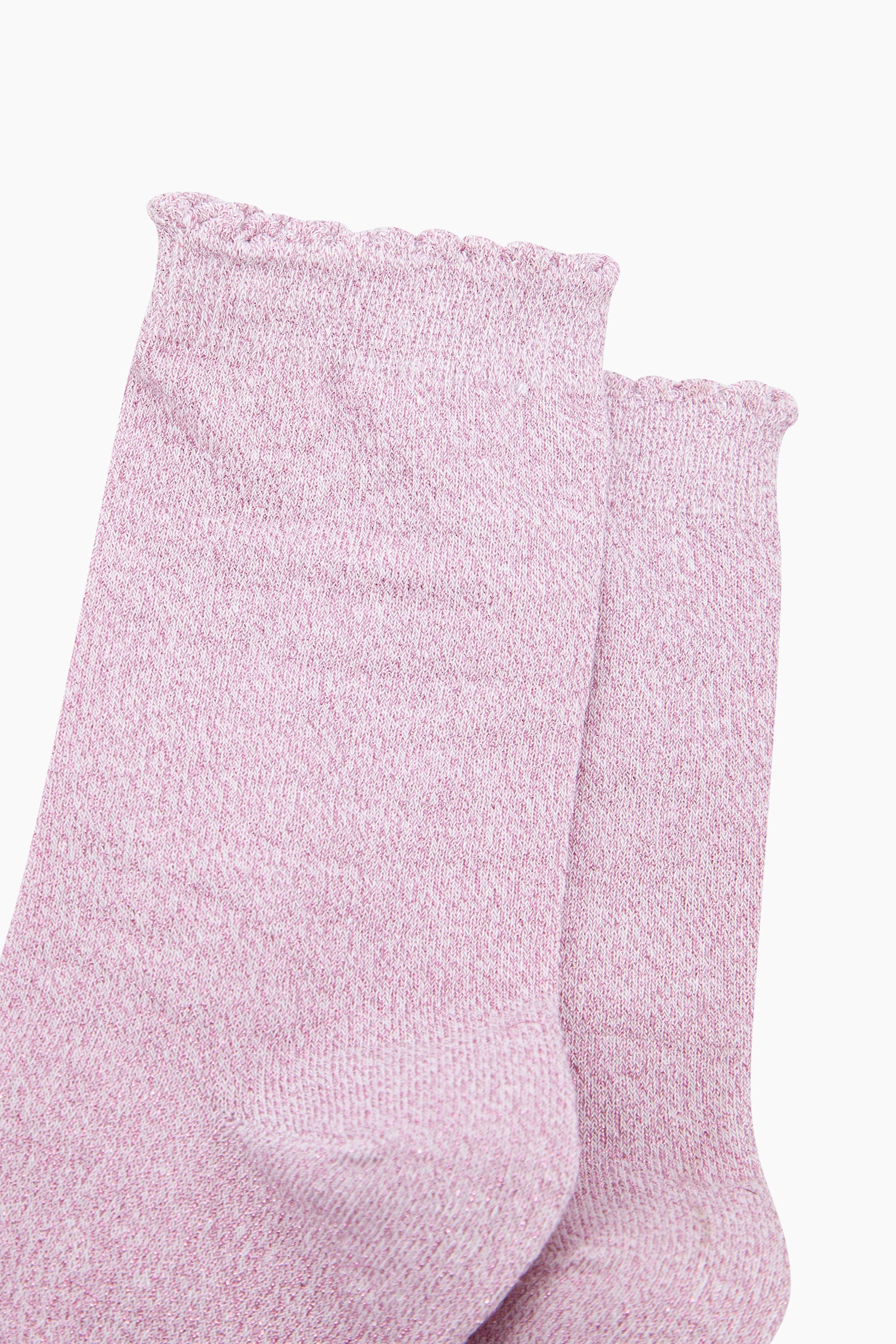 Plain-Combed-Cotton-Glitter-Socks-in-Soft-Pink-Closeup