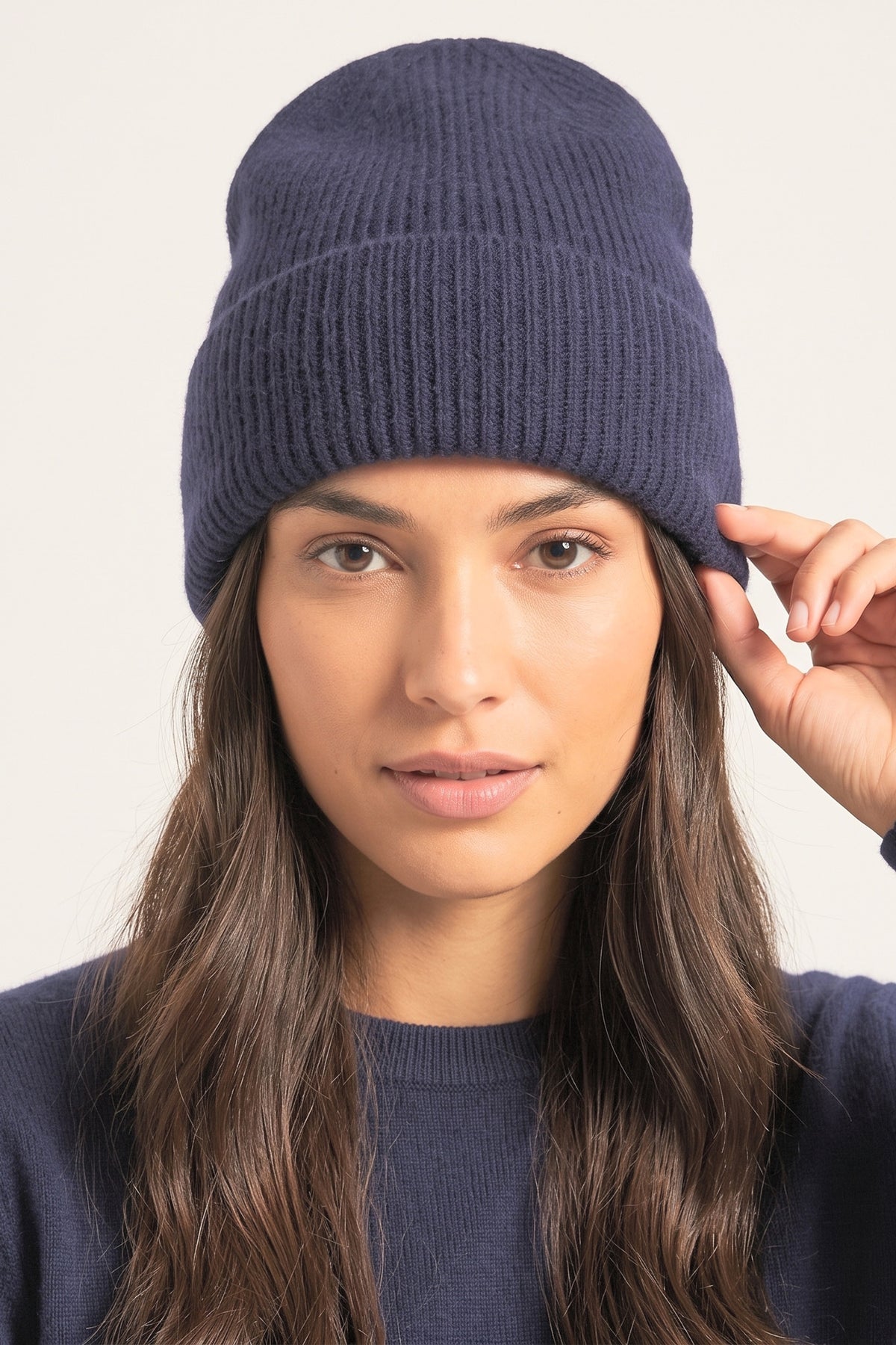 knitted-beanie-hat-navy-blue