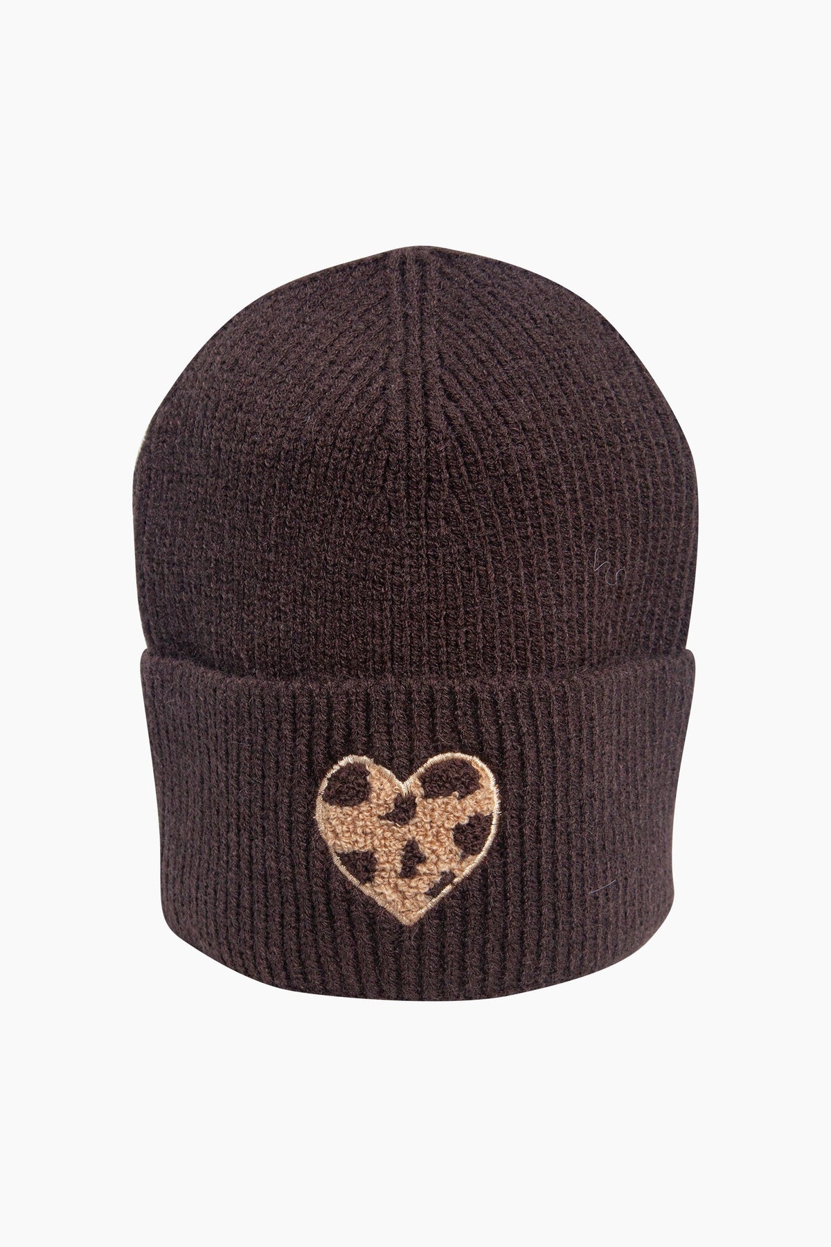 Leopard-Print-Beanie-Hat-in-Brown