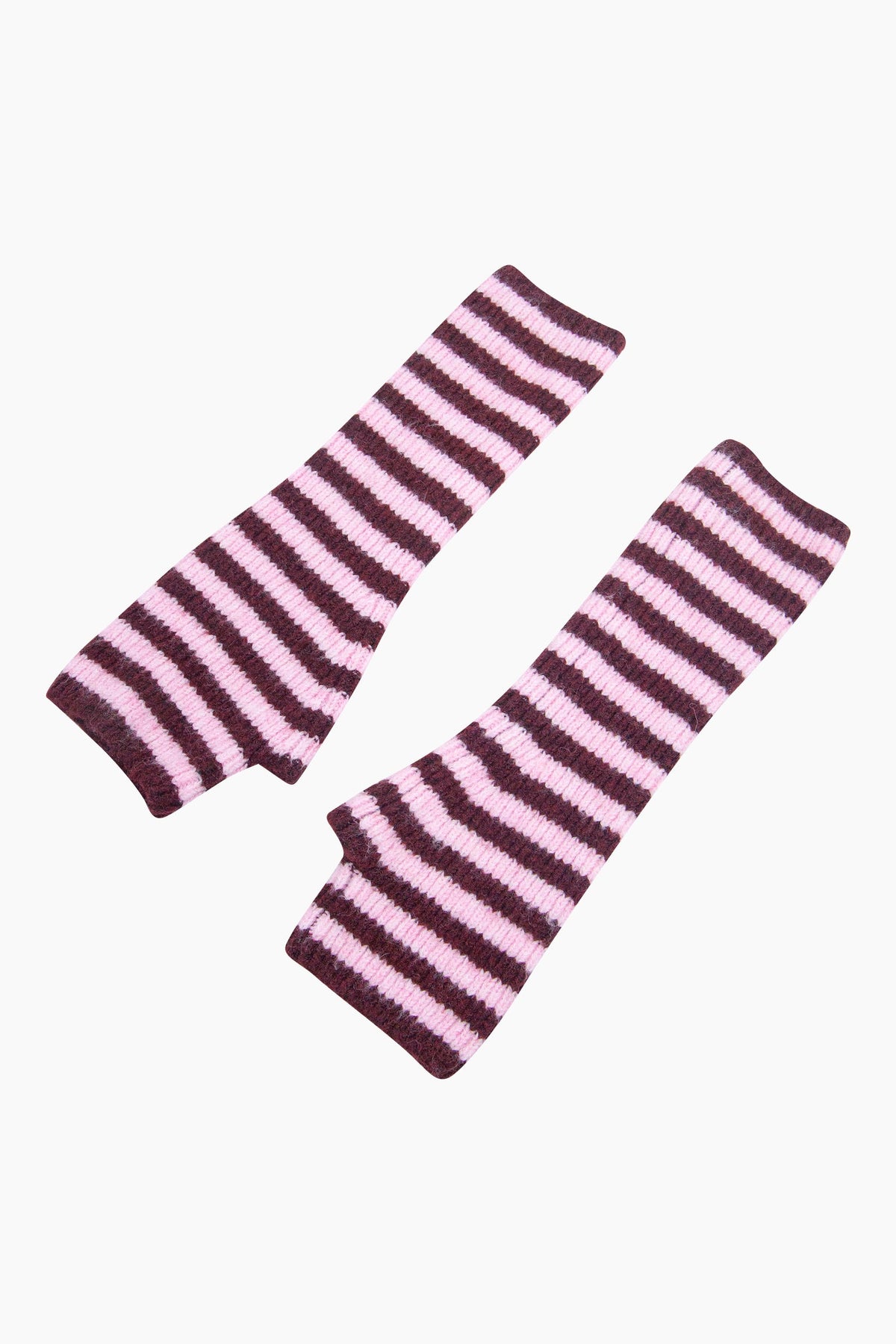 Berry/Pink-Long-Striped-Wrist-Warmer