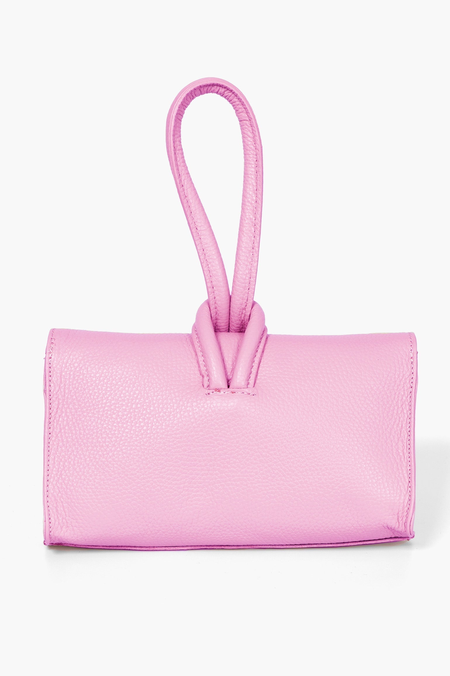 Trixie-Clutch-Bag-Pebbled-Italian-Leather-in-Hot-Pink-Back