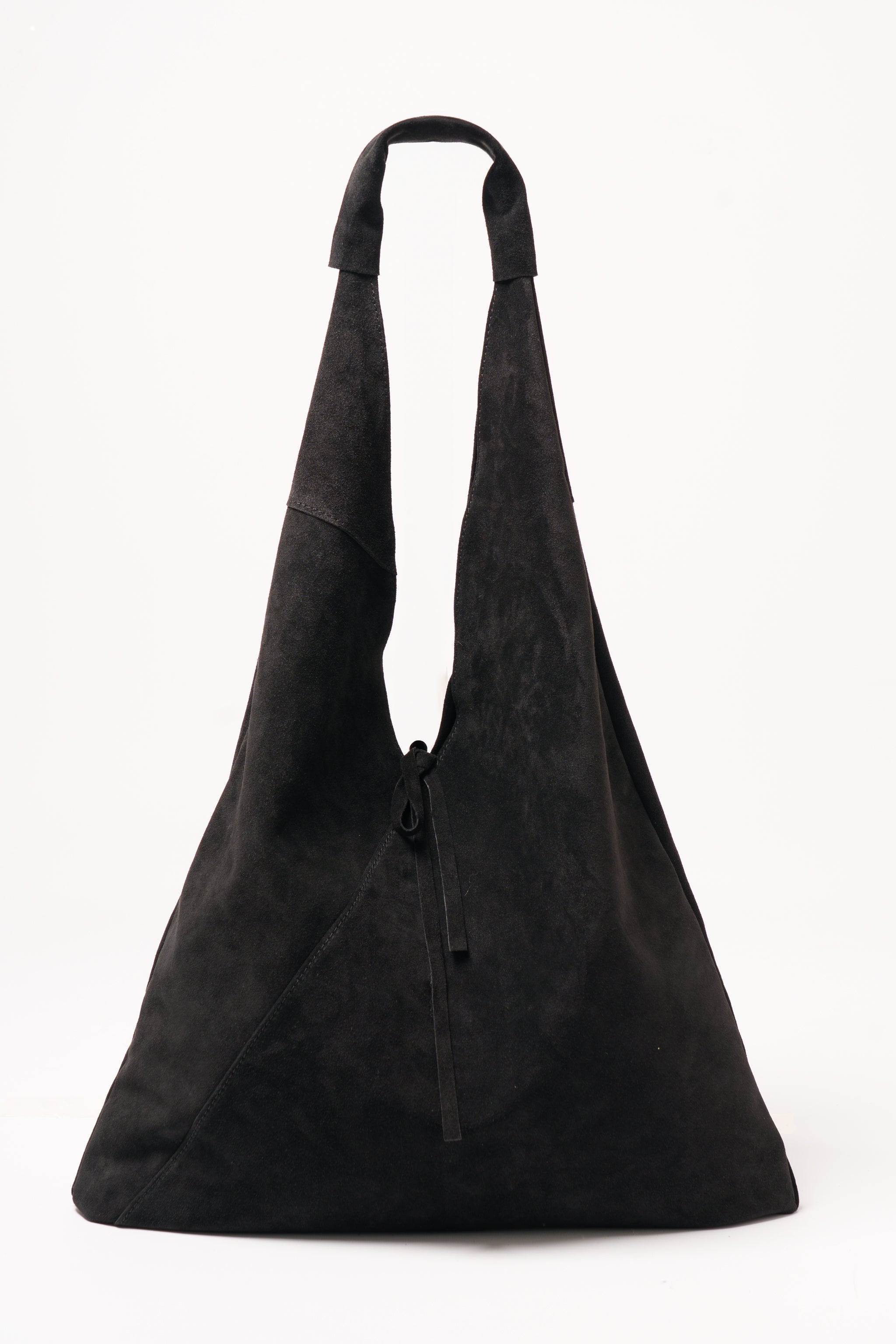 nell-black-italian-suede-leather-shoulder-bag-front