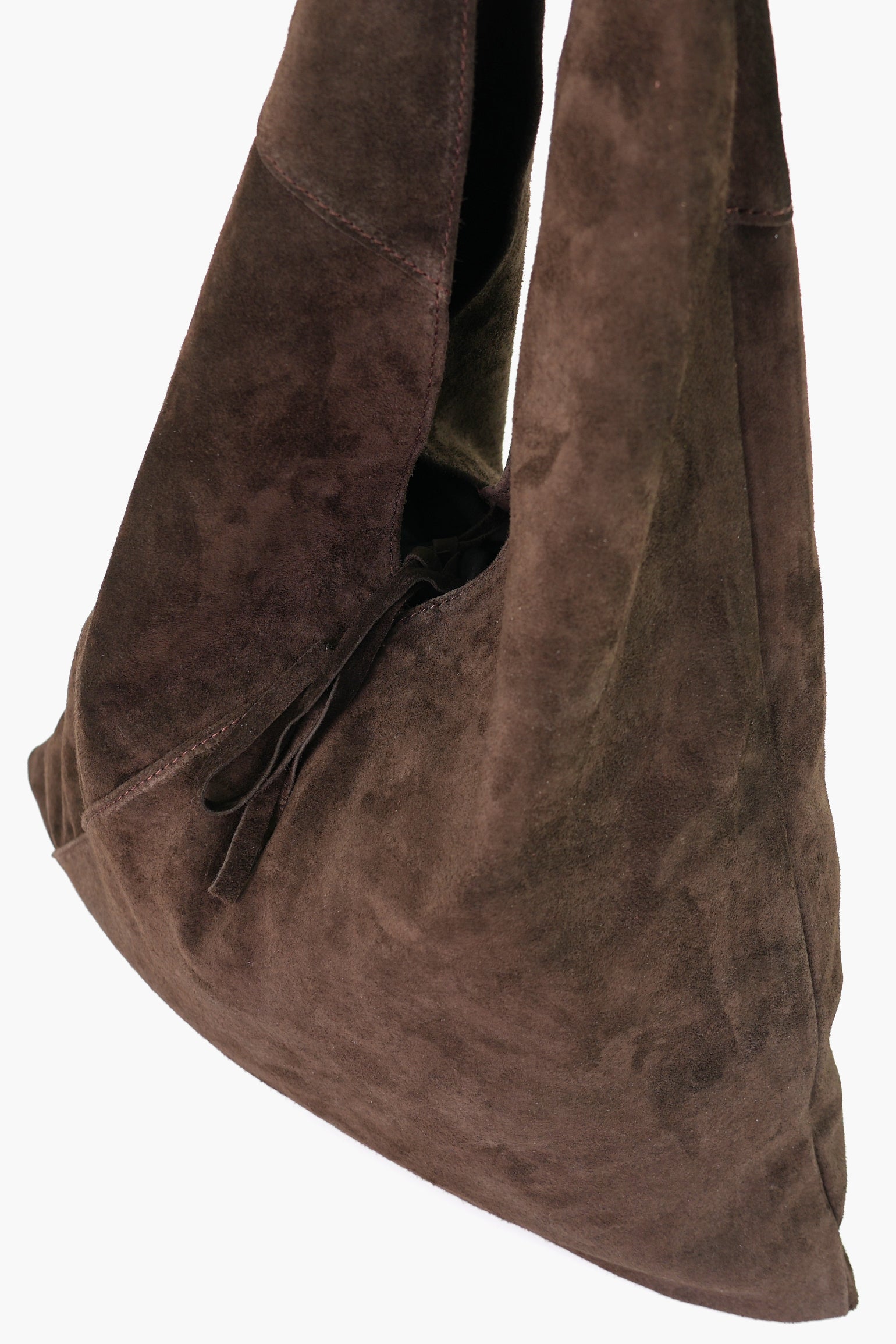 Nell-Italian-Suede-Leather-Shoulder-Bag-in-Brown-Tie-Closure
