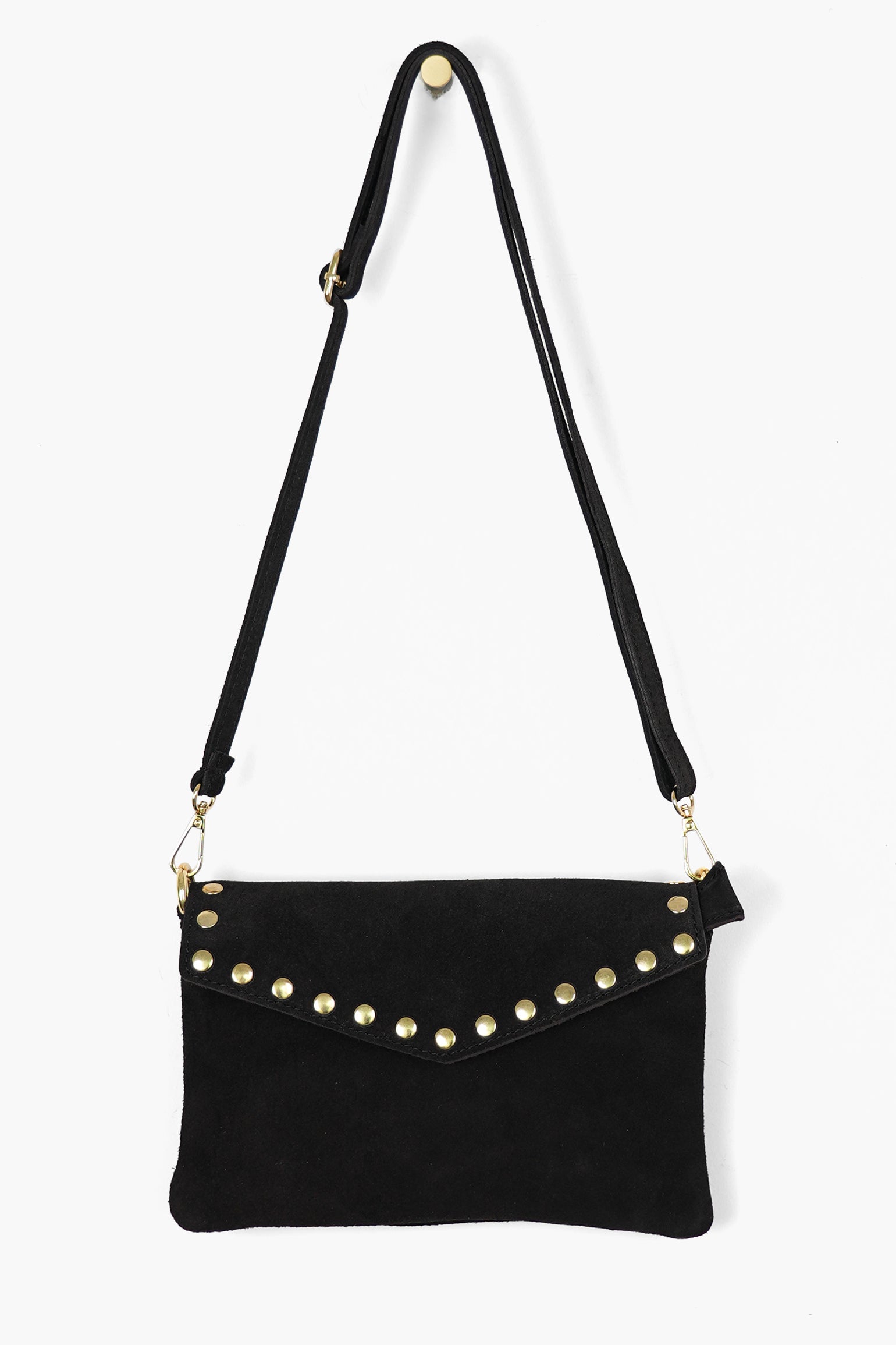 ari-italian-suede-leather-studded-envelope-clutch-black-crossbody-strap