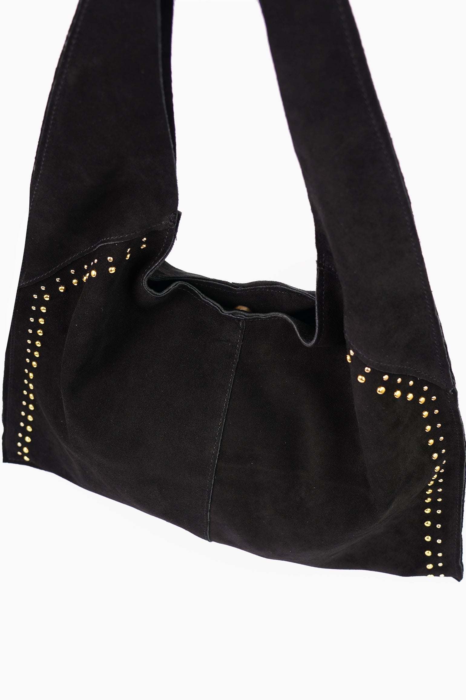 eli-italian-suede-leather-shoulder-bag-with-studs-black-gold-metal