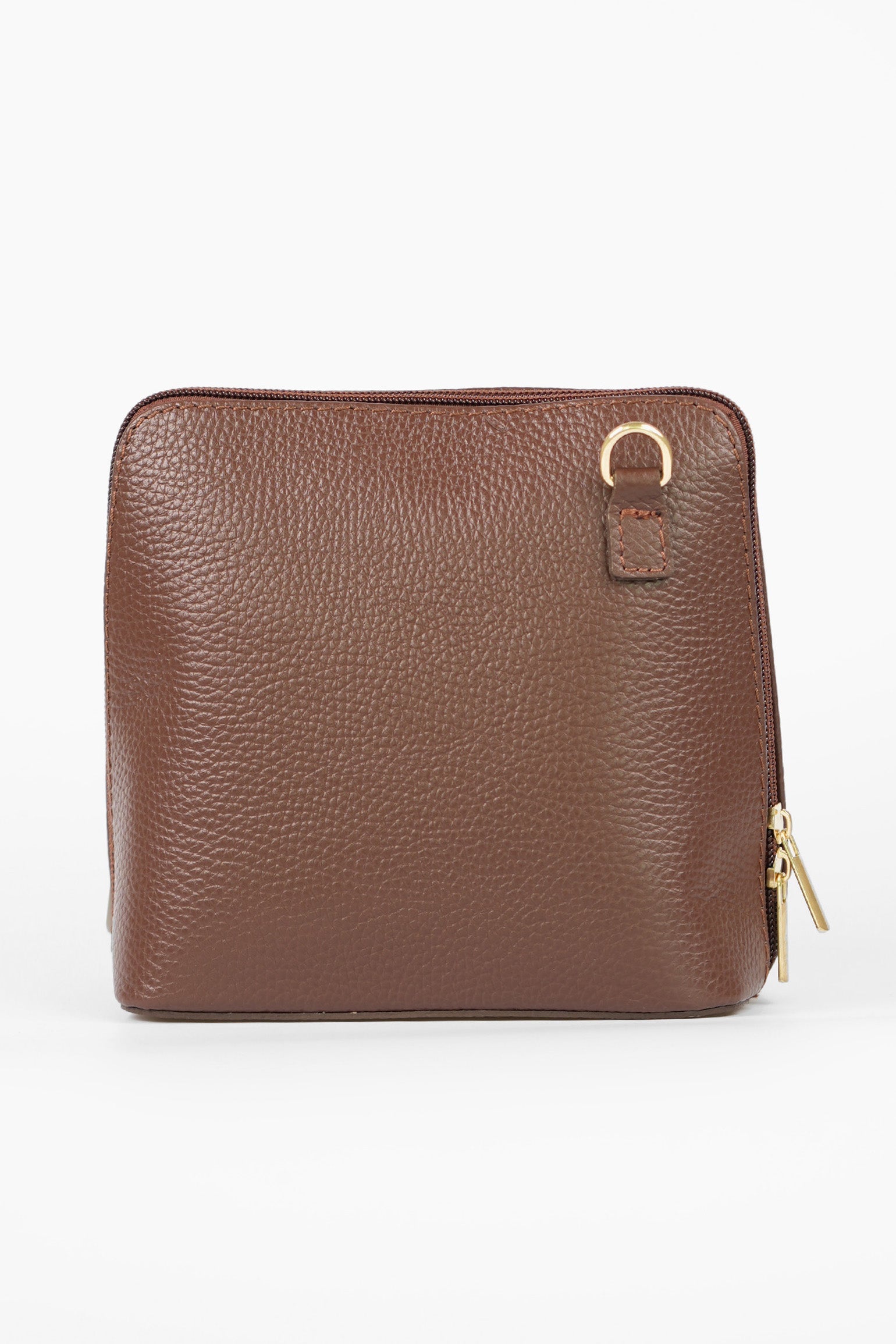 Square-Structured-Italian-Leather-Cross-Body-Bag-in-Chocolate
