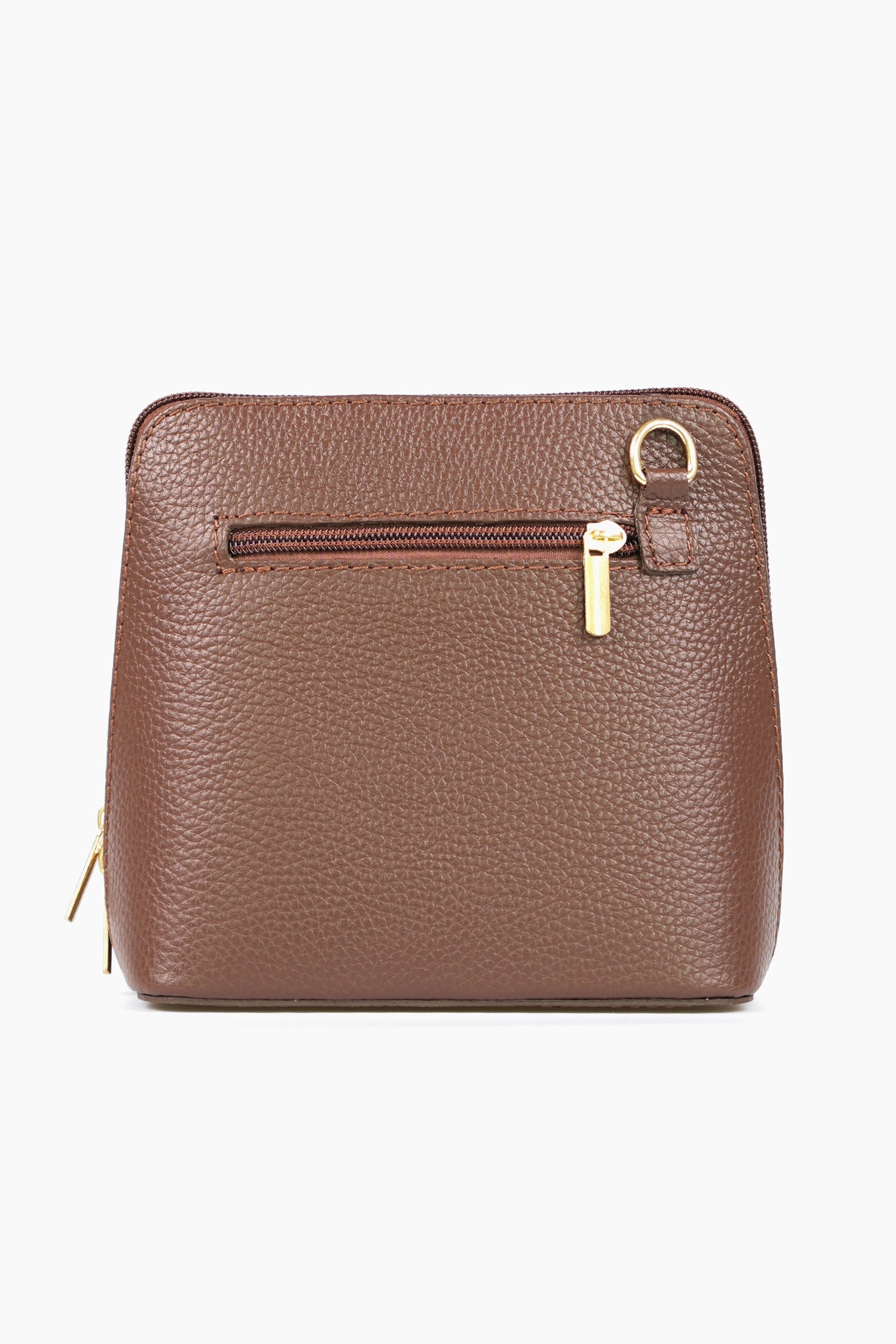 Square-Structured-Italian-Leather-Cross-Body-Bag-in-Chocolate