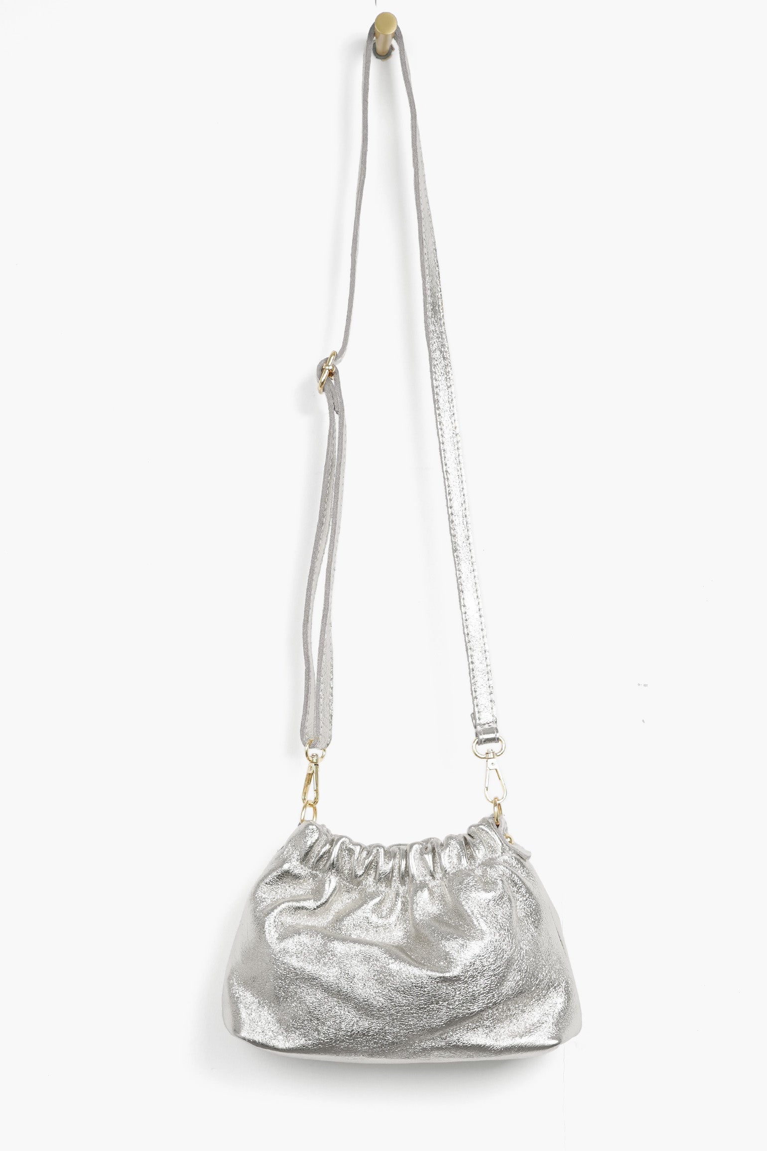 italian-leather-pouch-clutch-bag-silver-shoulder-strap