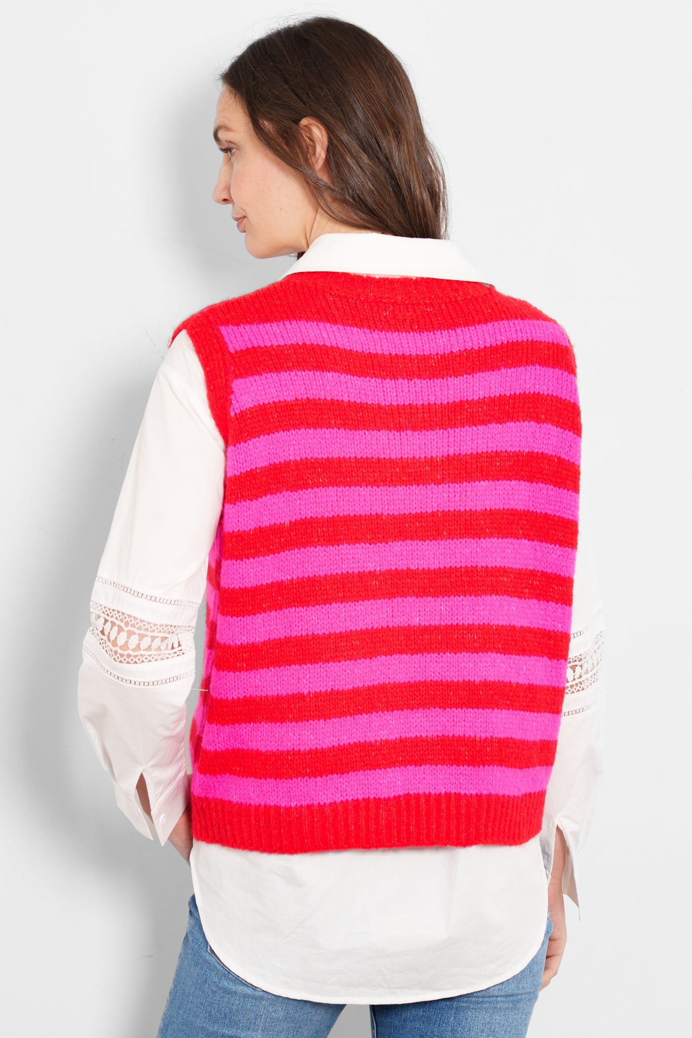 betsy-wool-blend-tank-top-red-fuchsia-striped-rear-view-model