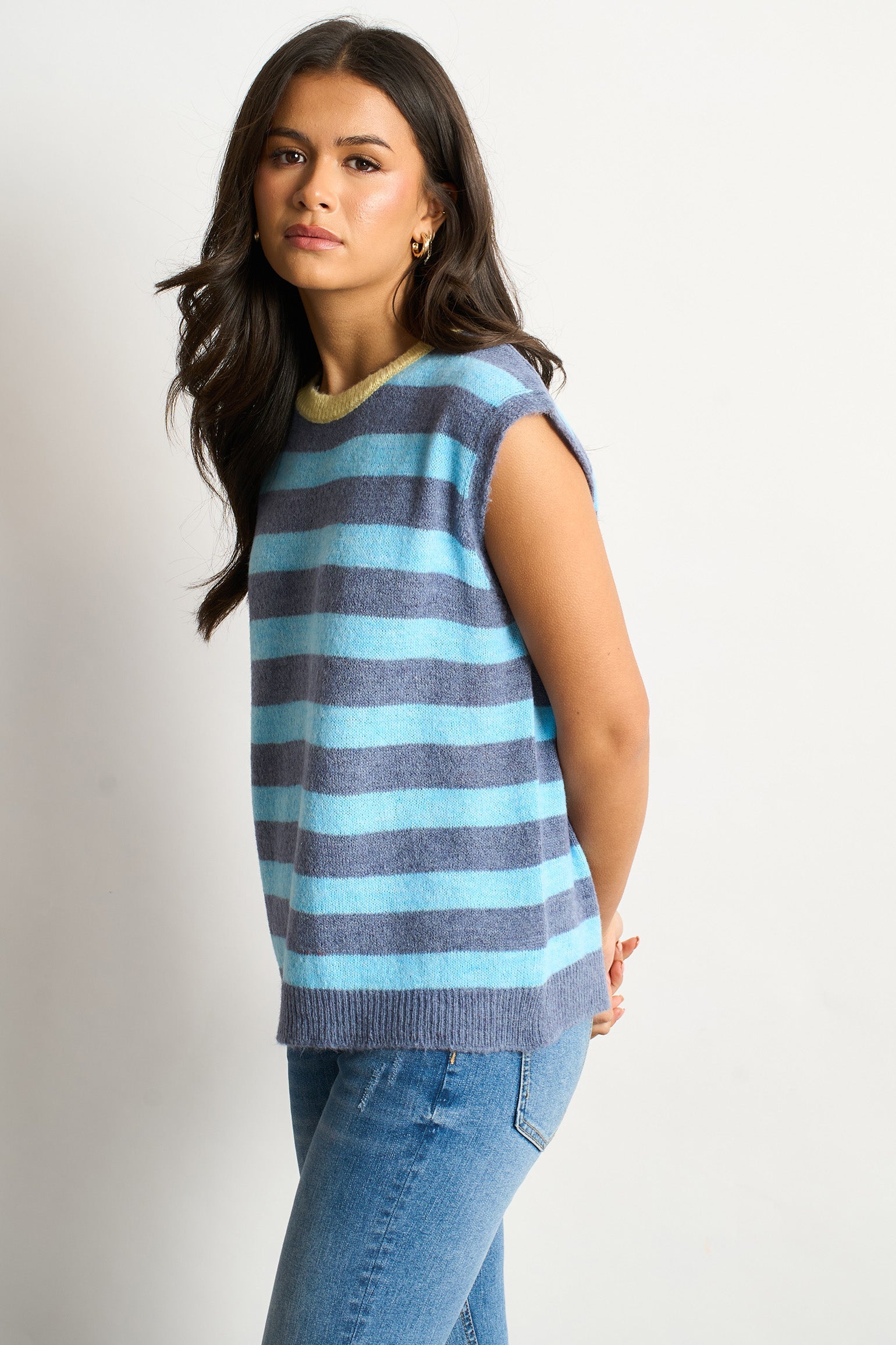 Striped-Italian-Wool-Blend-Tank-Top-in-Blue-side