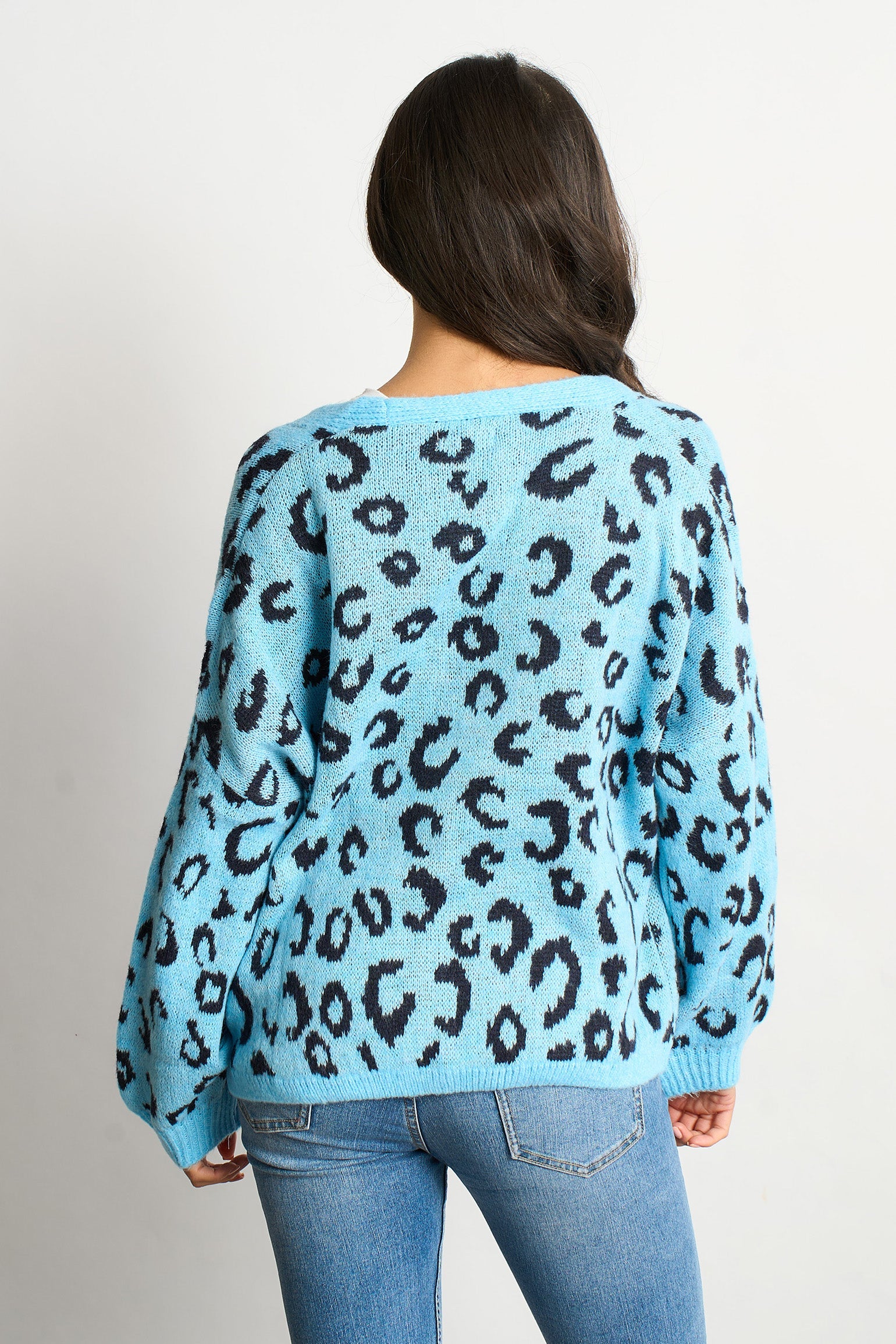 Leopard-Print-Italian-Wool-Blend-Cardigan-in-Blue-back