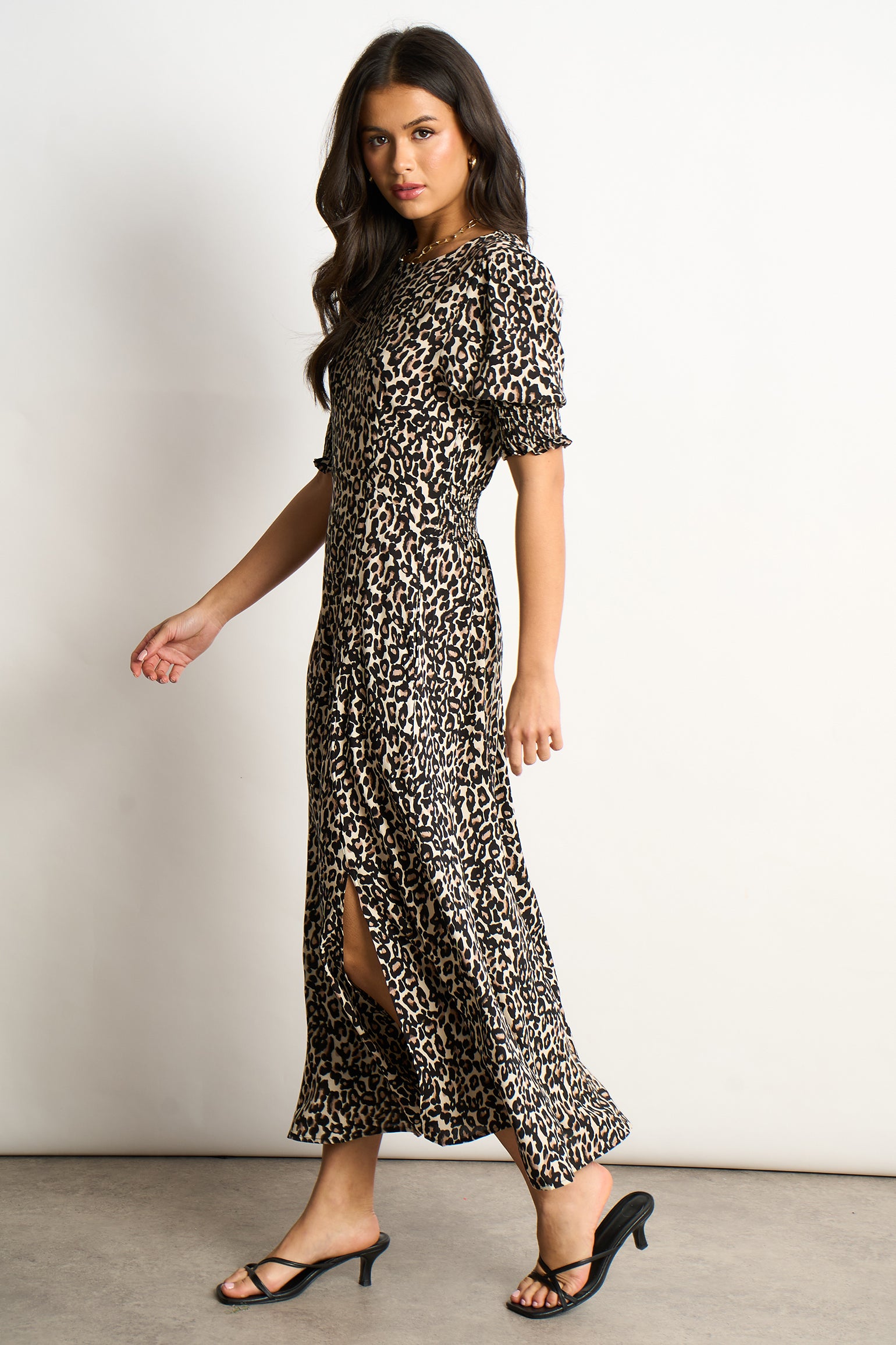 hazel-midi-tea-dress-neutral-leopard-print