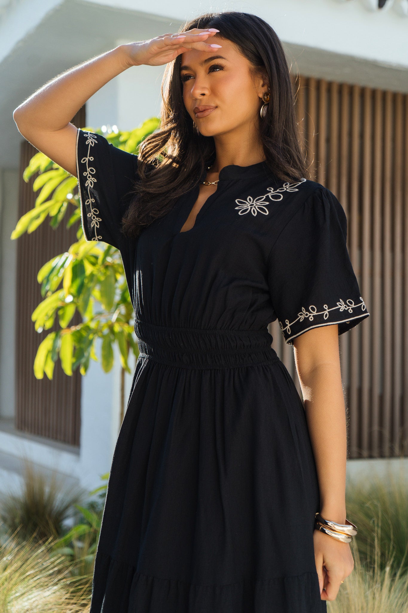 red floral dress maxi Black And Red Floral Mesh Maxi Dress main image 0