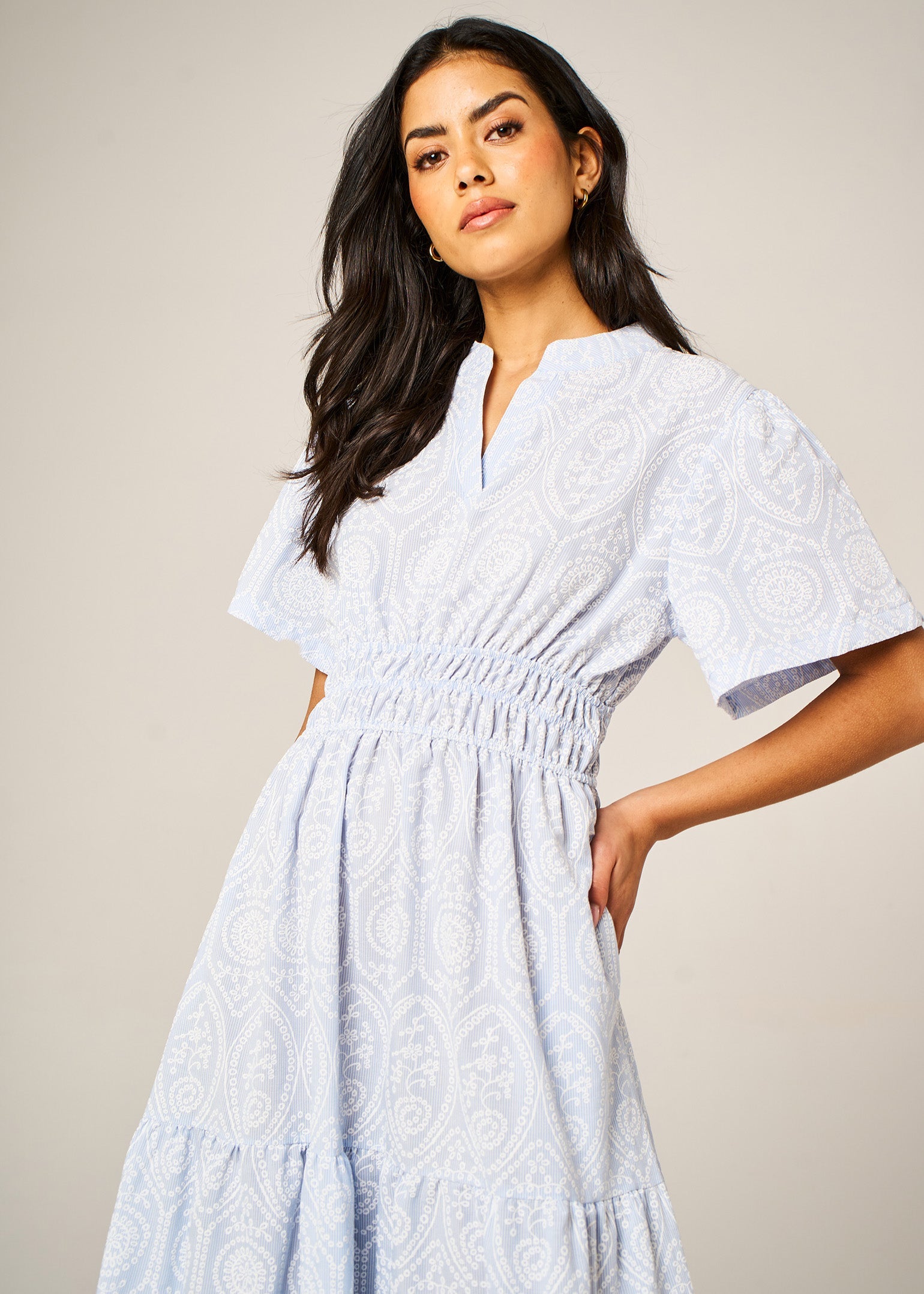 Paisley-Print-Tiered-Maxi-Dress-in-Light-Blue-Close-Up