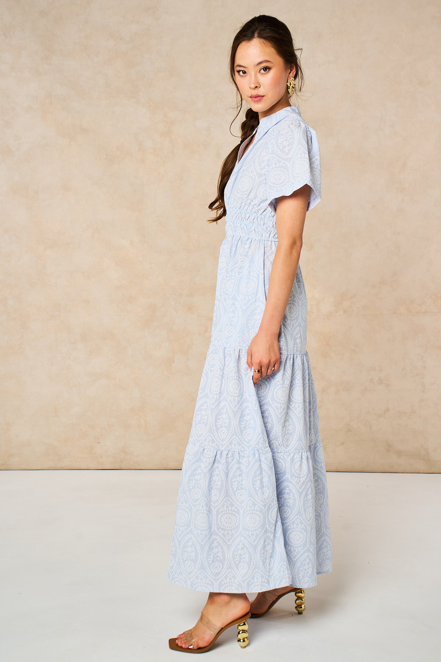 Paisley-Print-Tiered-Maxi-Dress-in-Light-Blue-Side