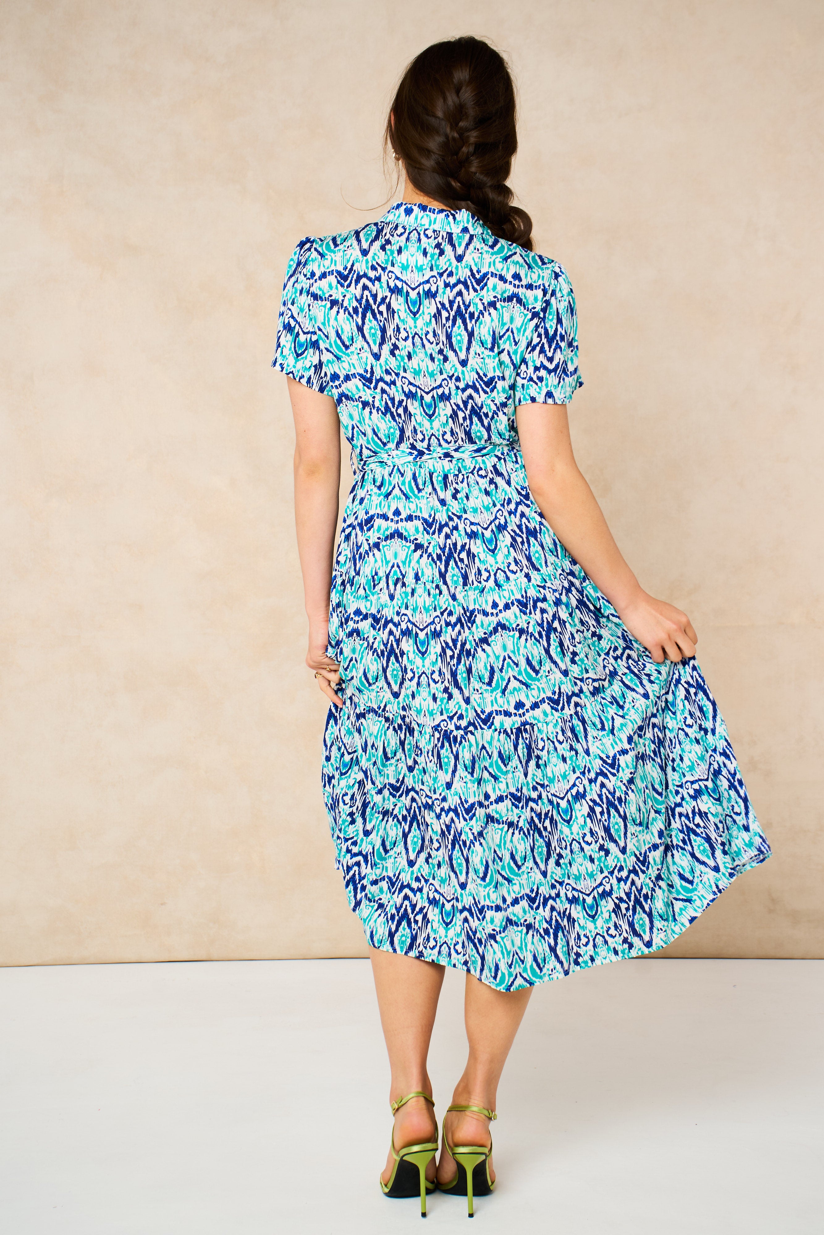 liberty-midi-shirt-dress-blue-aztec