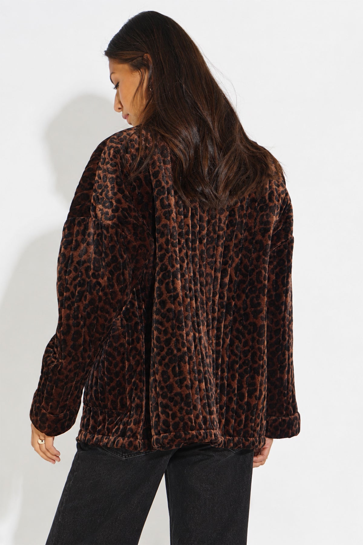 Velvet-Leopard-Print-Kimono-Jacket-in-Brown