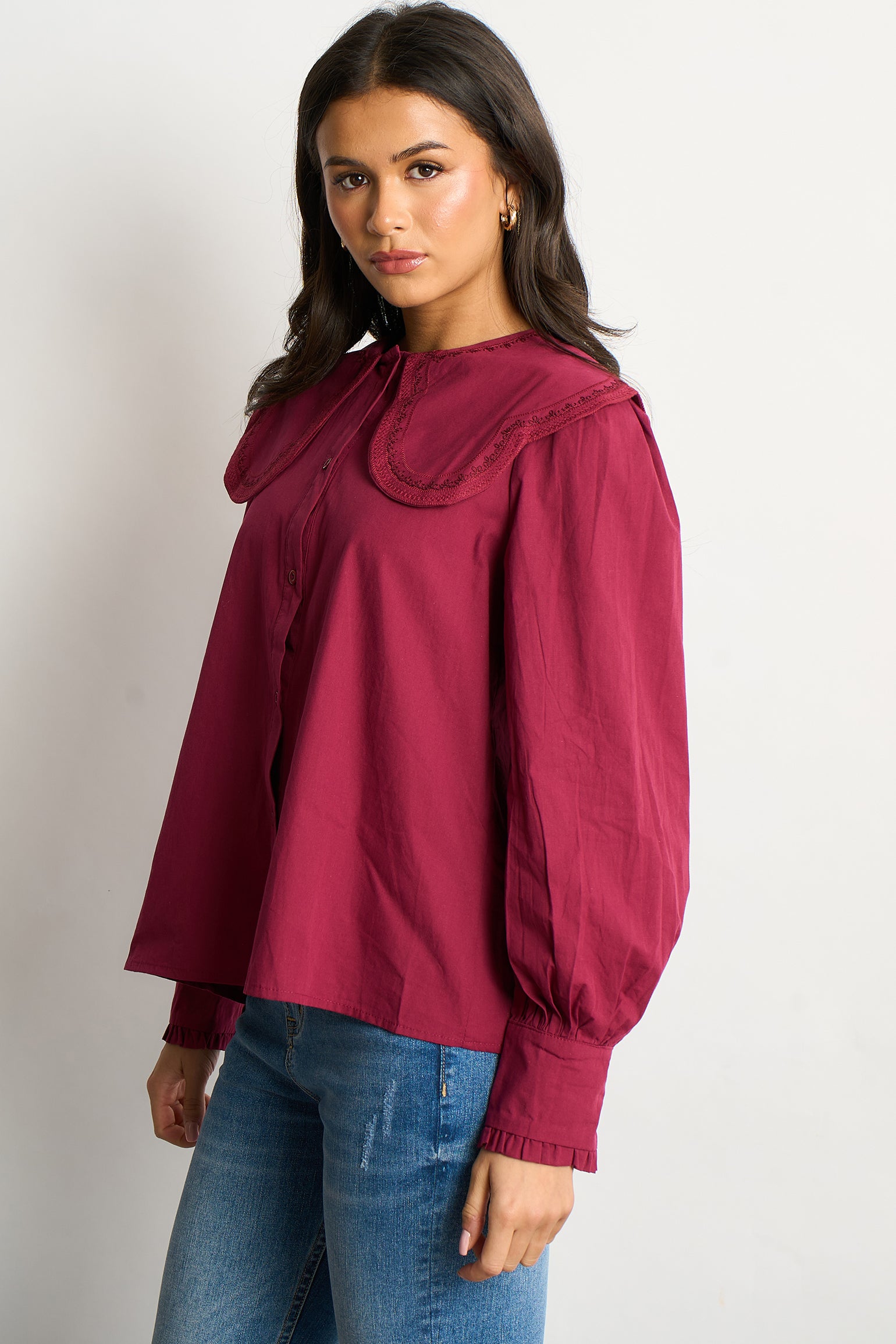 cammie-long-sleeve-cotton-shirt-berry-pilgrim-collar-button-front
