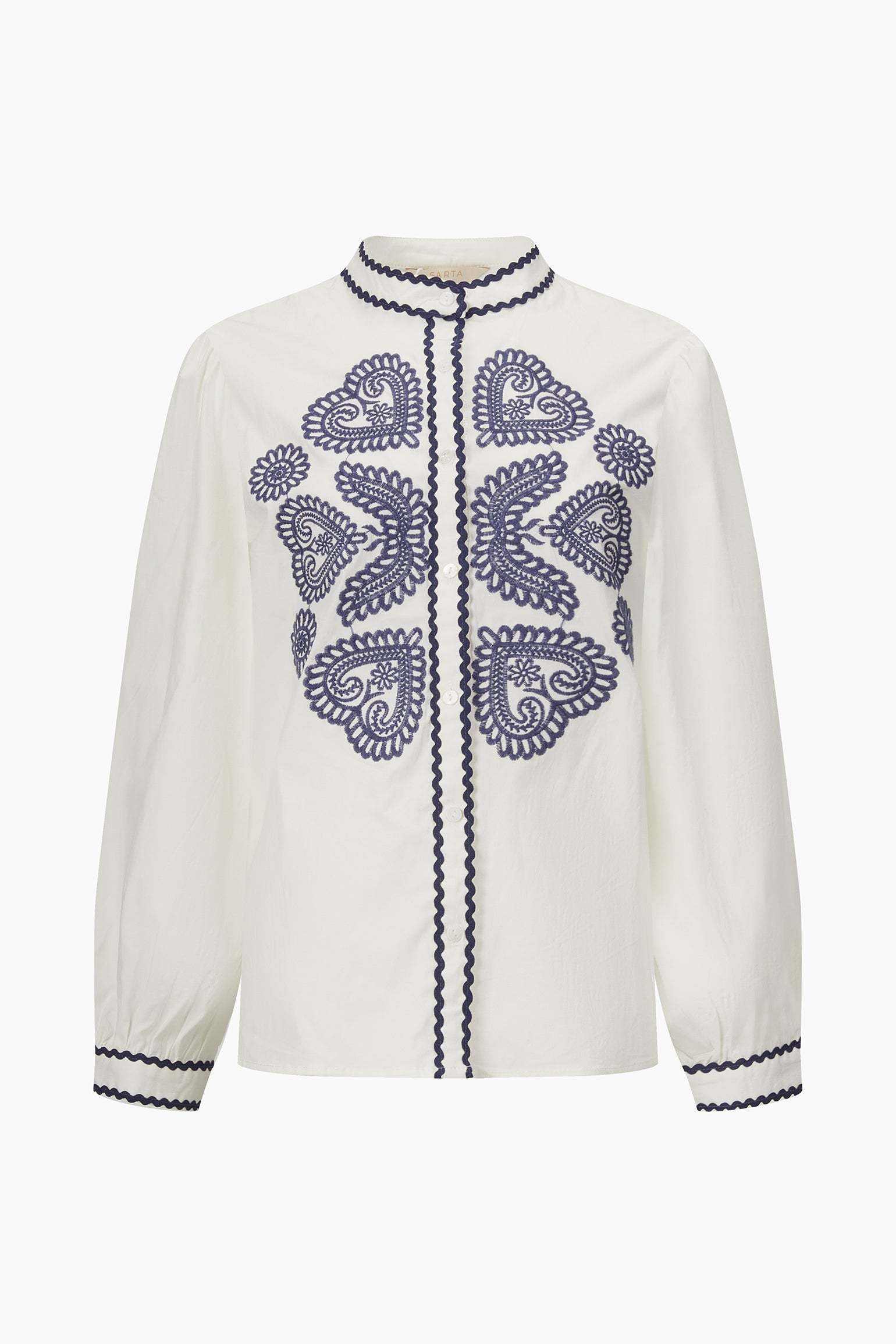 Embroidered-Hearts-Long-Sleeve-Cotton-Shirt-in-White-Product-Shot