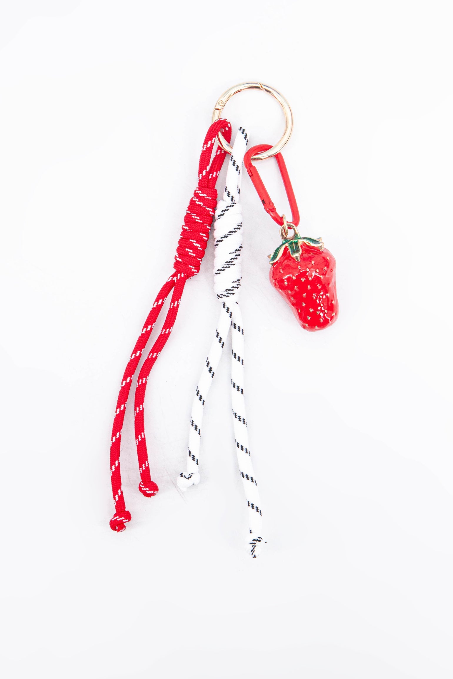 Strawberry-Clip-On-Bag-Charm-Front