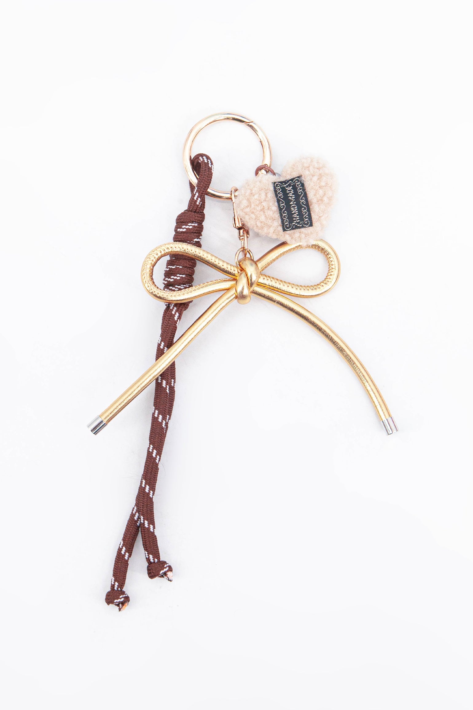 Tartan-Heart-Clip-On-Bag-Charm-Front