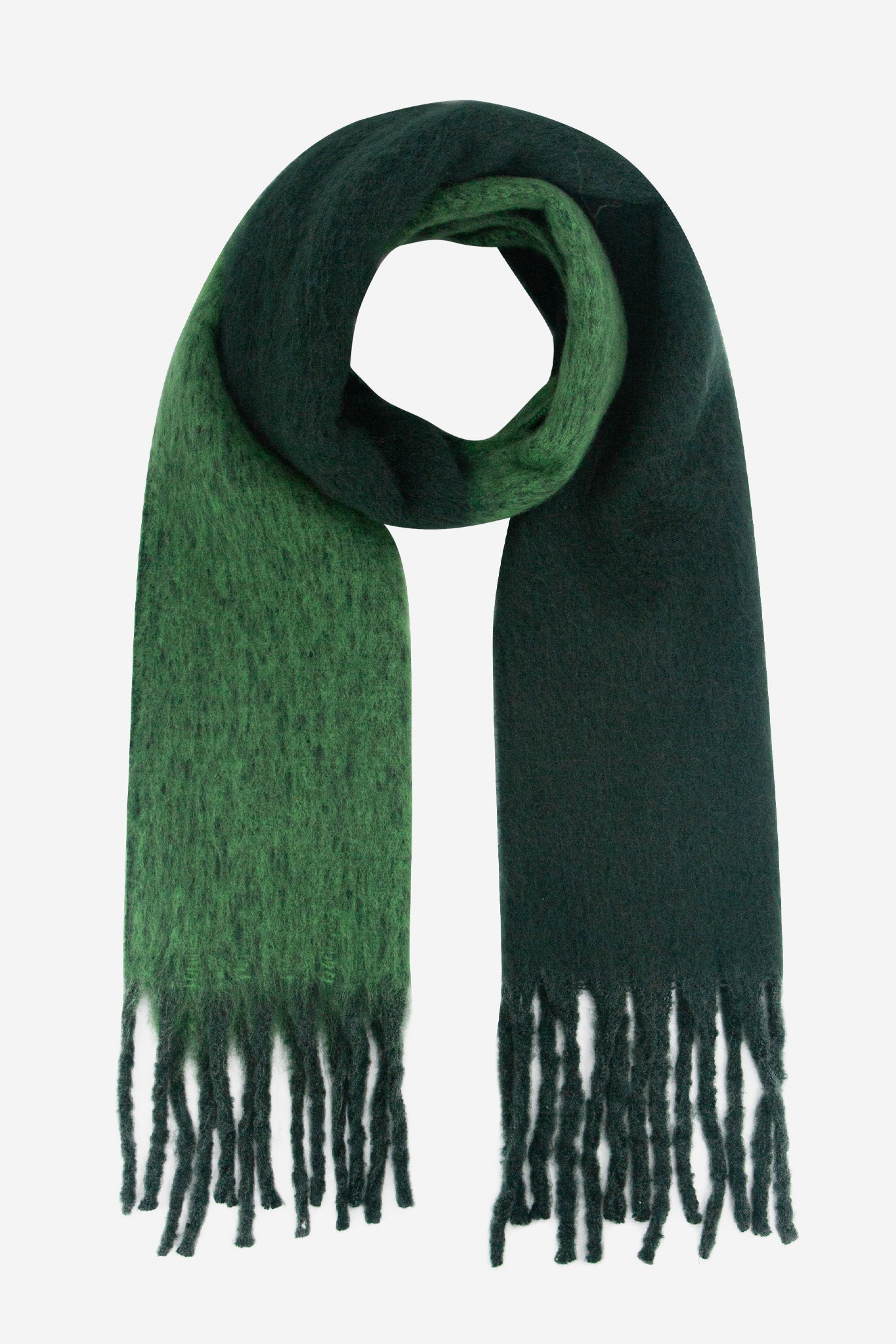 ria-green-colourblock-heavyweight-scarf-tasselled