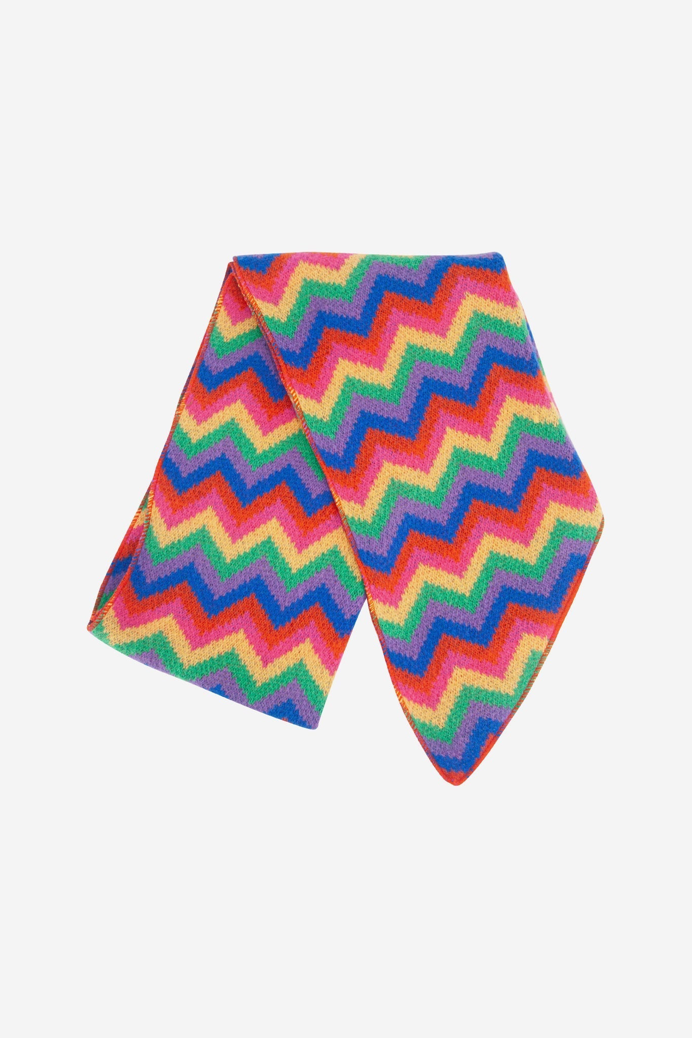 bobbie-multi-colour-zig-zag-heavyweight-scarf-folded-diagonal-cut