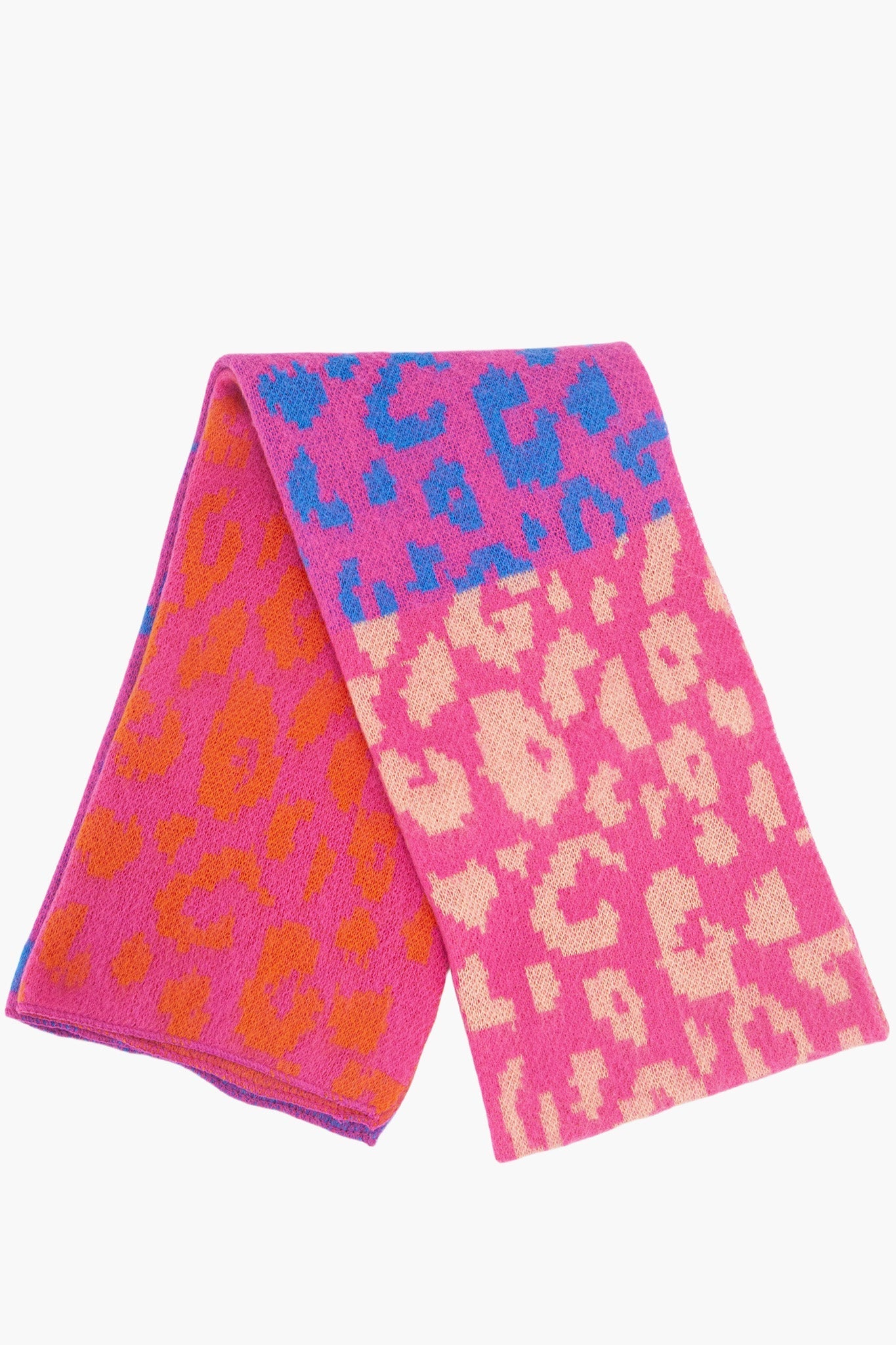 kyra-pink-leopard-heavyweight-scarf-folded