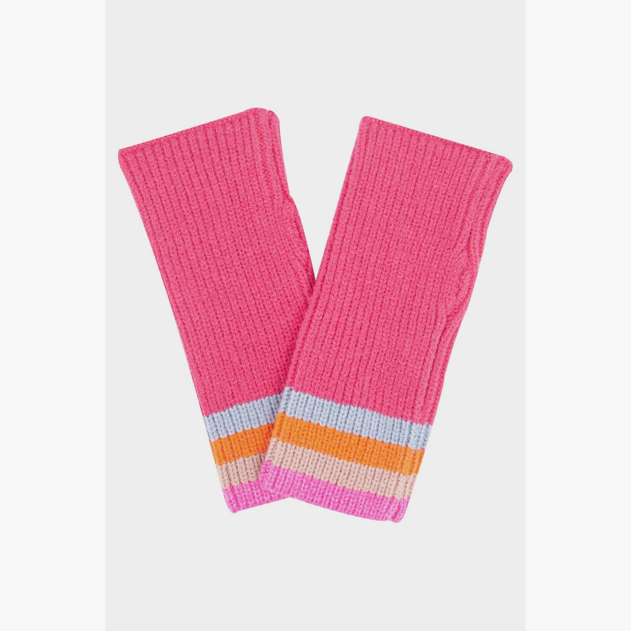 dollie-wrist-warmers-hot-pink-rainbow-stripe-thumbholes