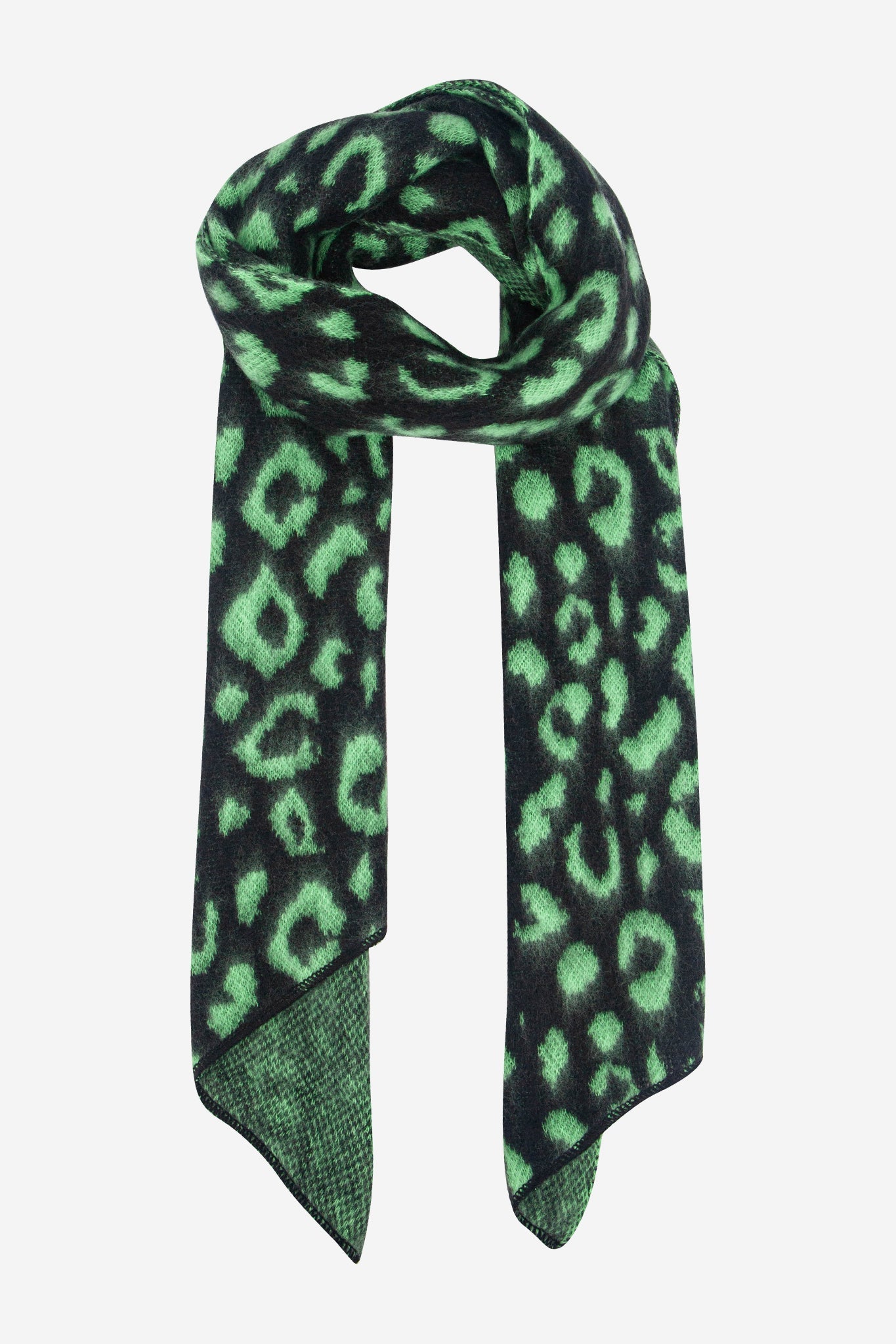 nico-black-lime-leopard-heavyweight-scarf-animal-print