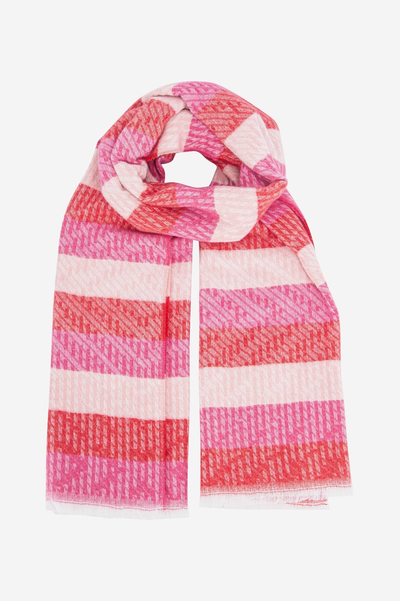 reed-red-pink-stripe-heavyweight-scarf-textured-appearance