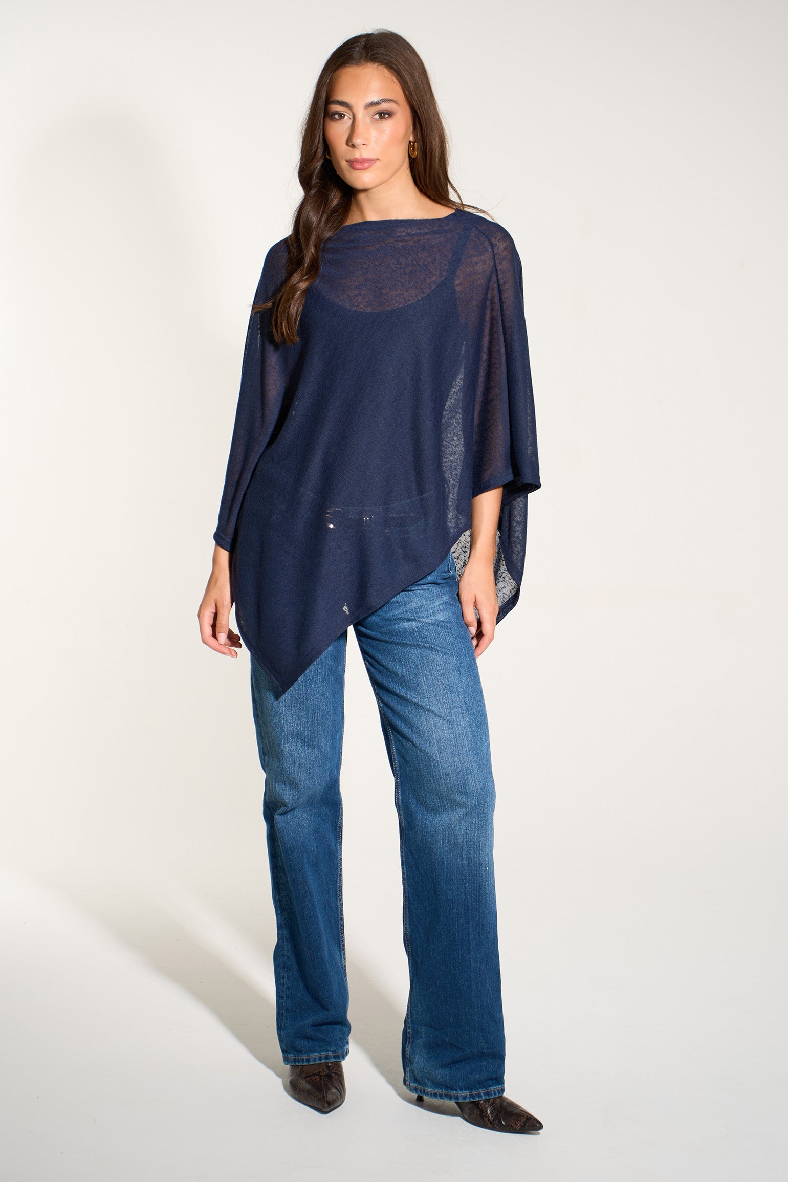 navy-blue-lightweight-fine-knit-poncho