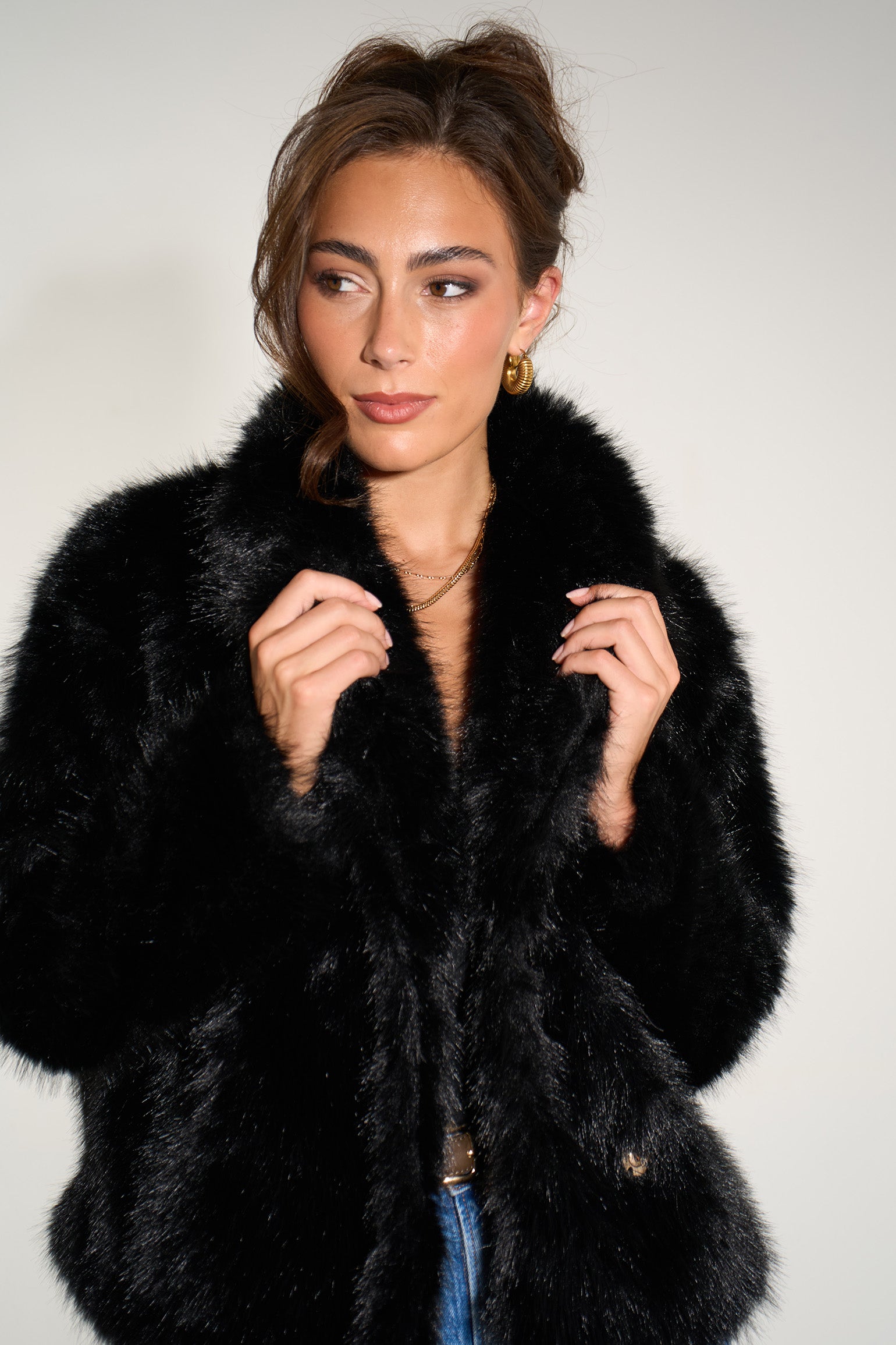 monroe-shawl-collar-jacket-black-faux-fur