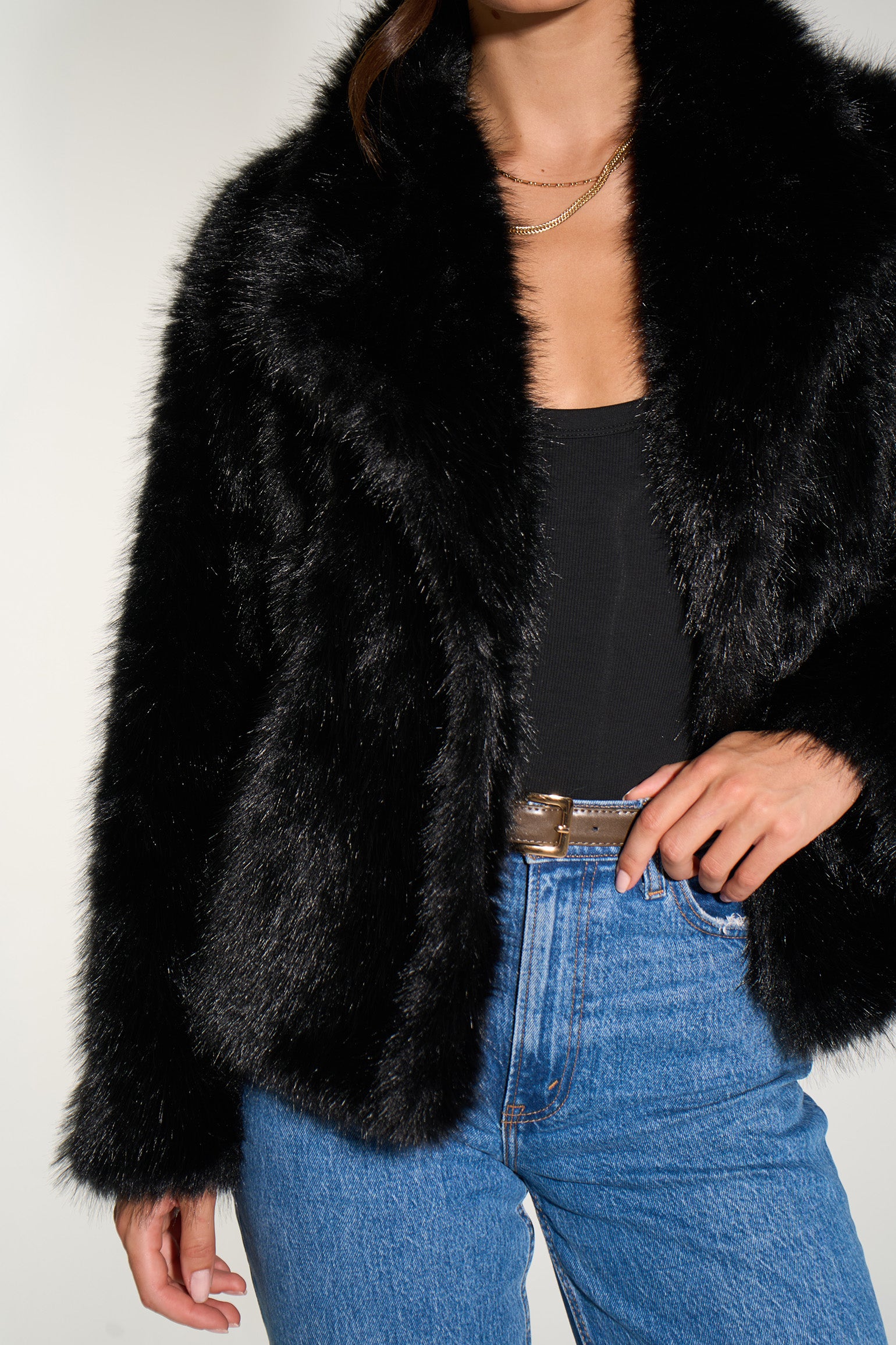 monroe-shawl-collar-jacket-black-faux-fur
