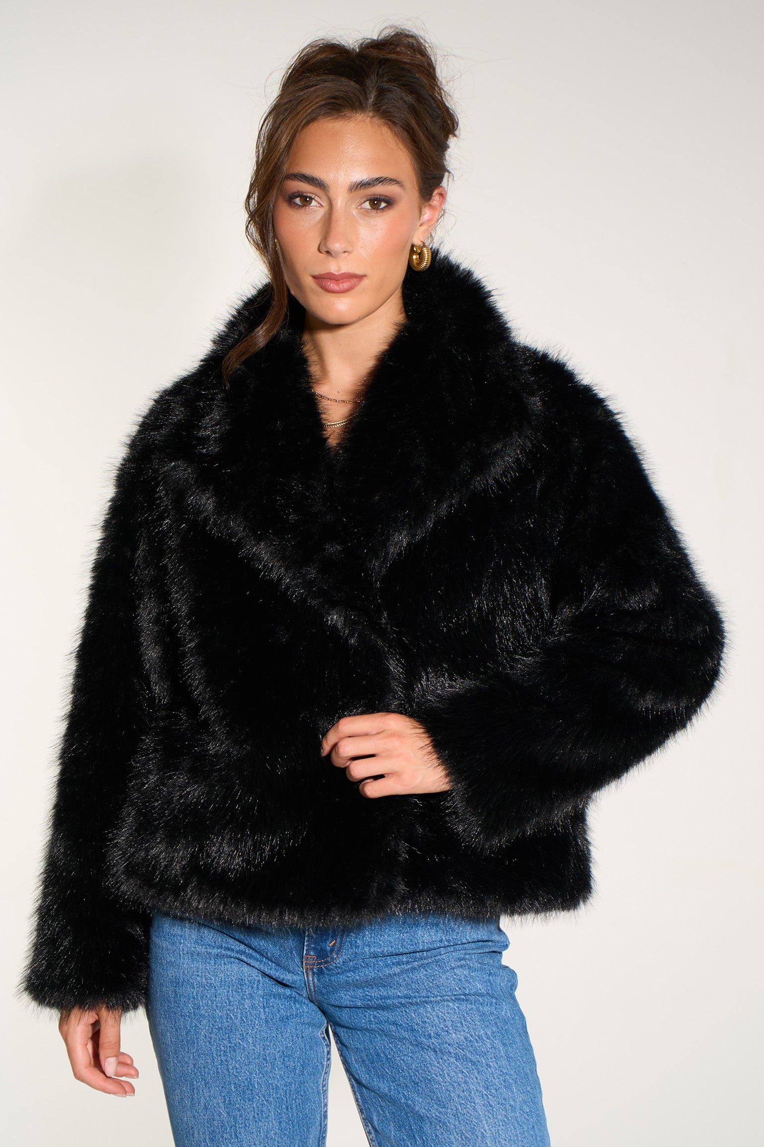 monroe-shawl-collar-jacket-black-faux-fur