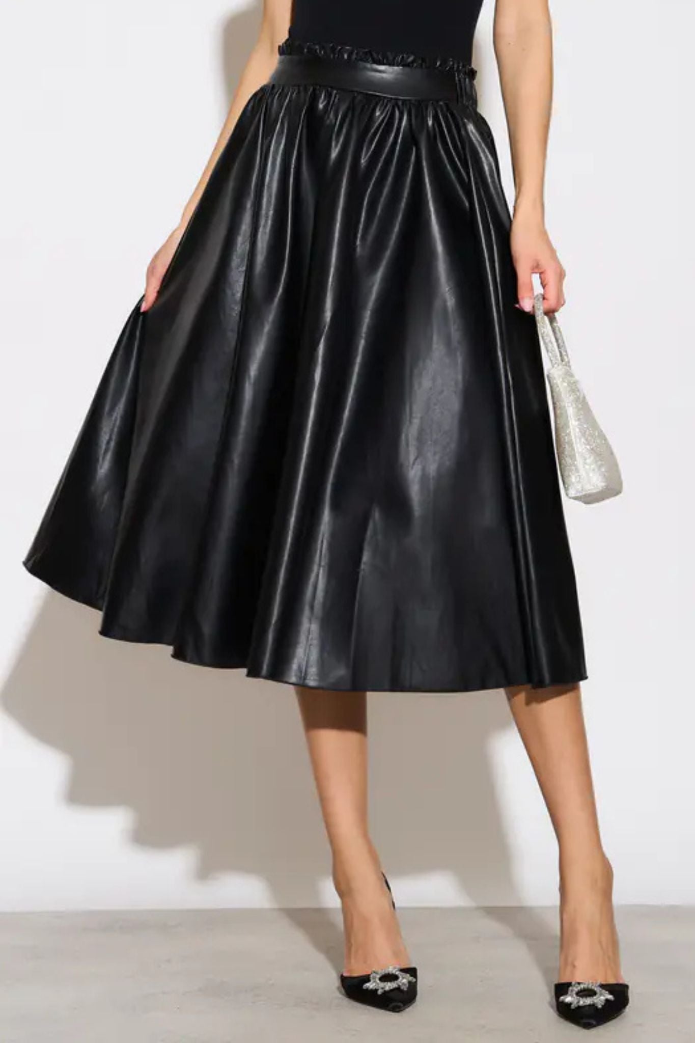phoebe-a-line-midi-skirt-black-faux-leather-4