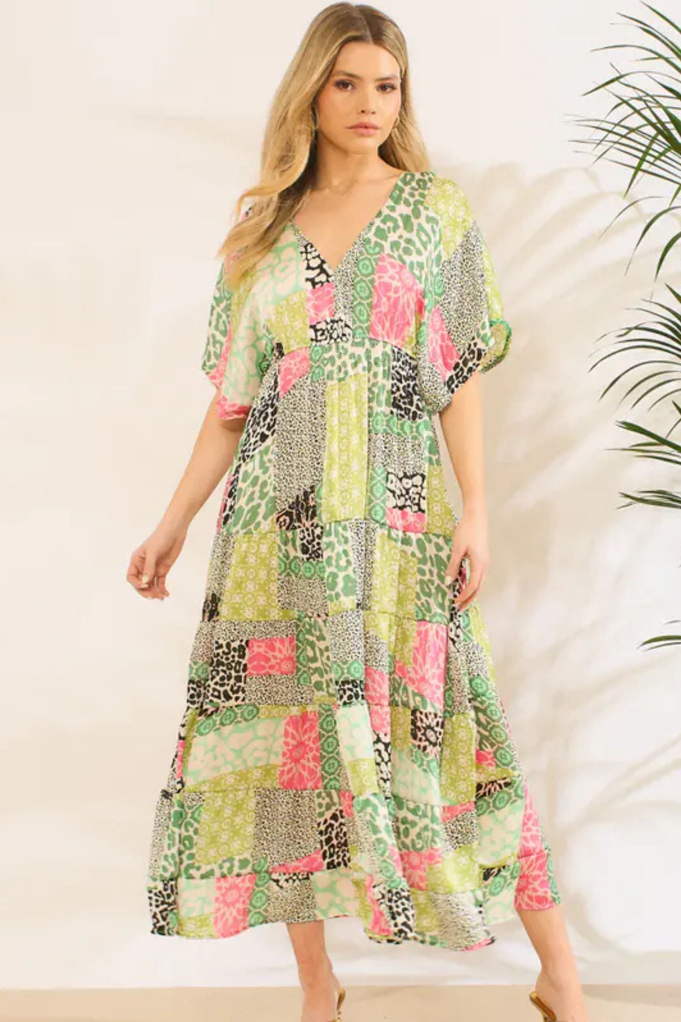 sienna-maxi-kaftan-dress-green-patchwork-4