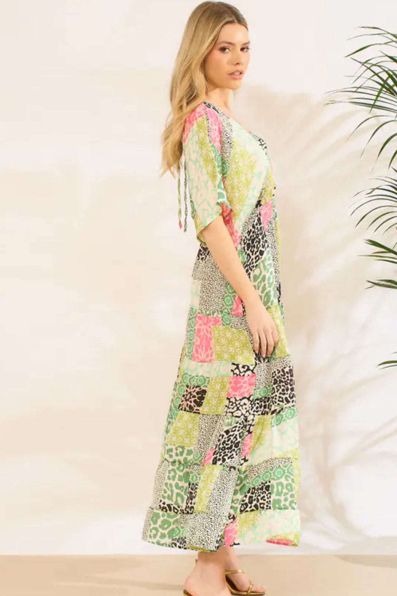 sienna-maxi-kaftan-dress-green-patchwork-5