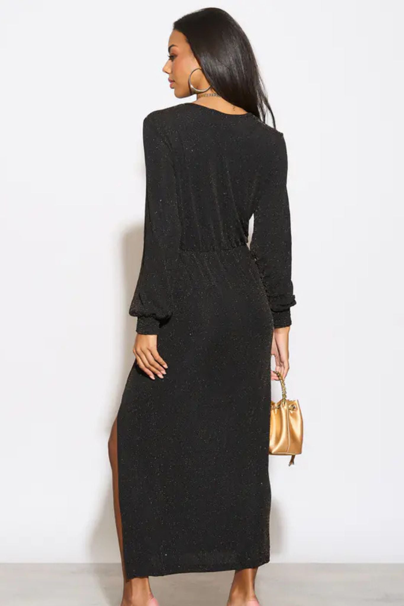 ella-round-neck-bodycon-midaxi-dress-bronze-glitter-5