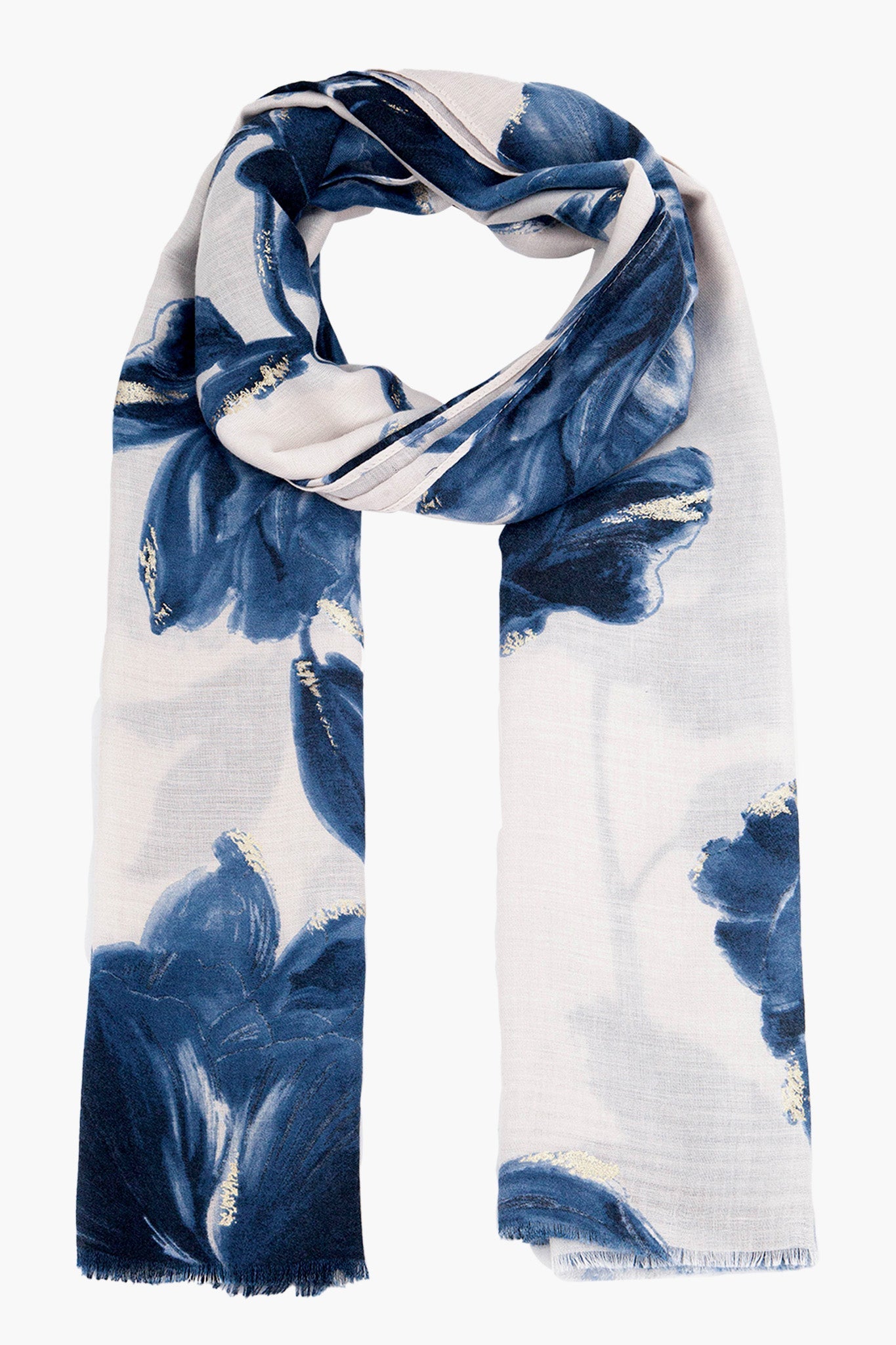 eleanor-blue-abstract-floral-lightweight-scarf-gold-foil
