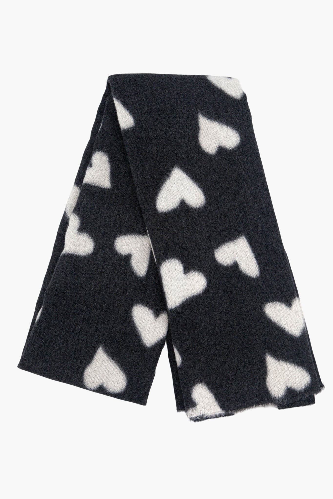 jessie-black-white-hearts-lightweight-scarf-folded